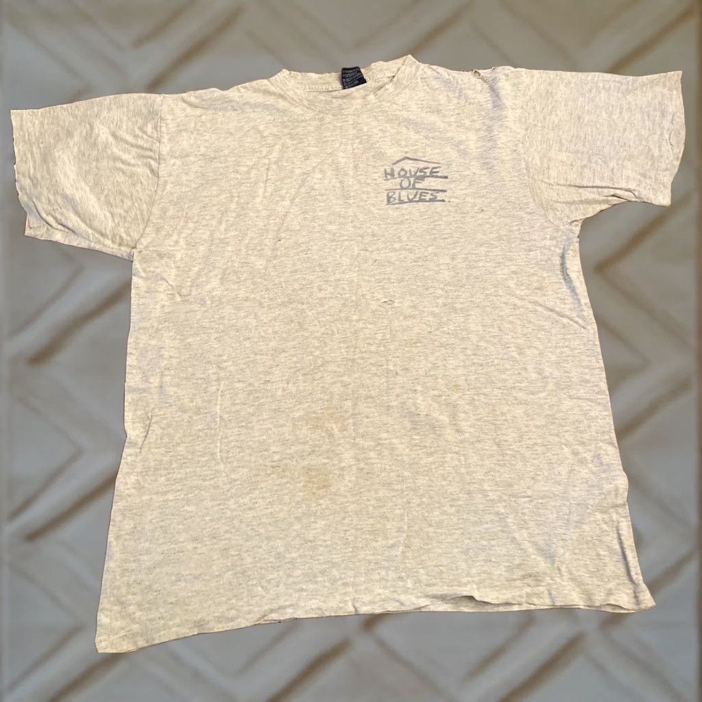 Vintage VINTAGE House Of Blues Shirt XL 90s New Orleans Single Stitch Bar Thrashed MmT Size US XL / EU 56 / 4 - 1 Thumbnail