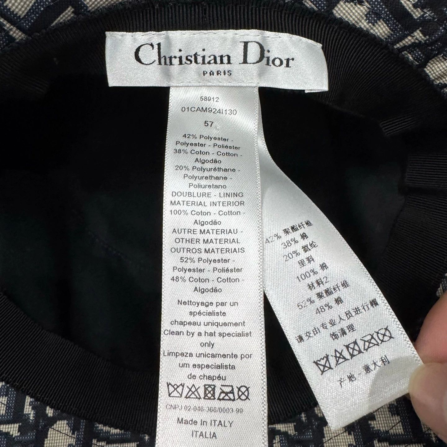 Dior Dior Bucket Hat 57 New Size ONE SIZE - 6 Thumbnail