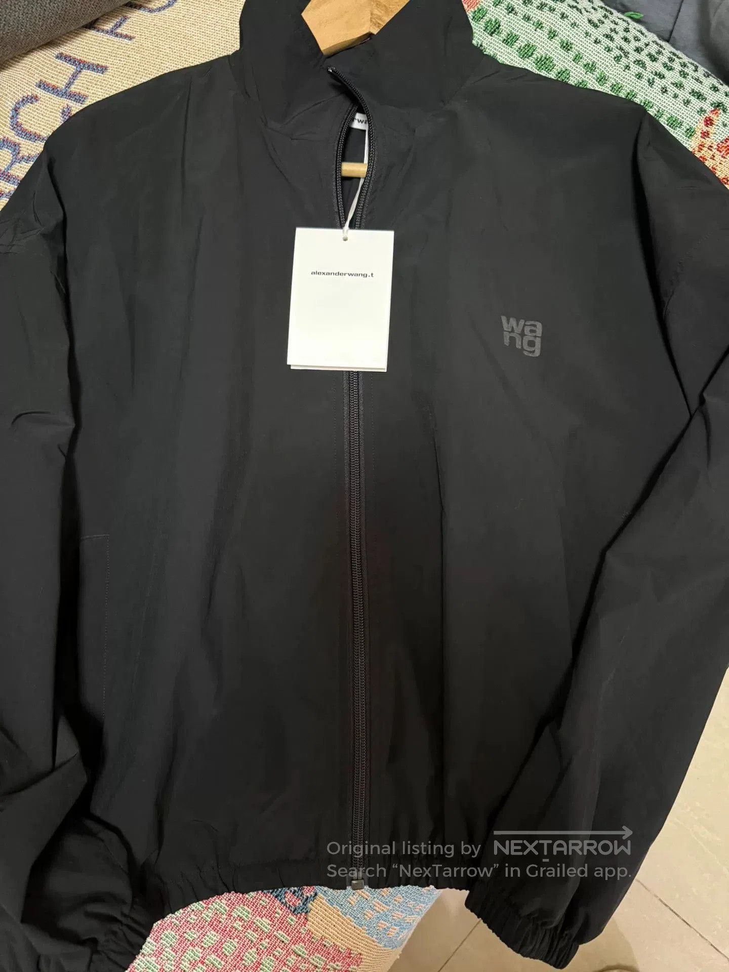 Alexander Wang Alexander Wang Solid Stand Collar Zip Jacket. Size XS / US 0-2 / IT 36-38 - 2 Thumbnail