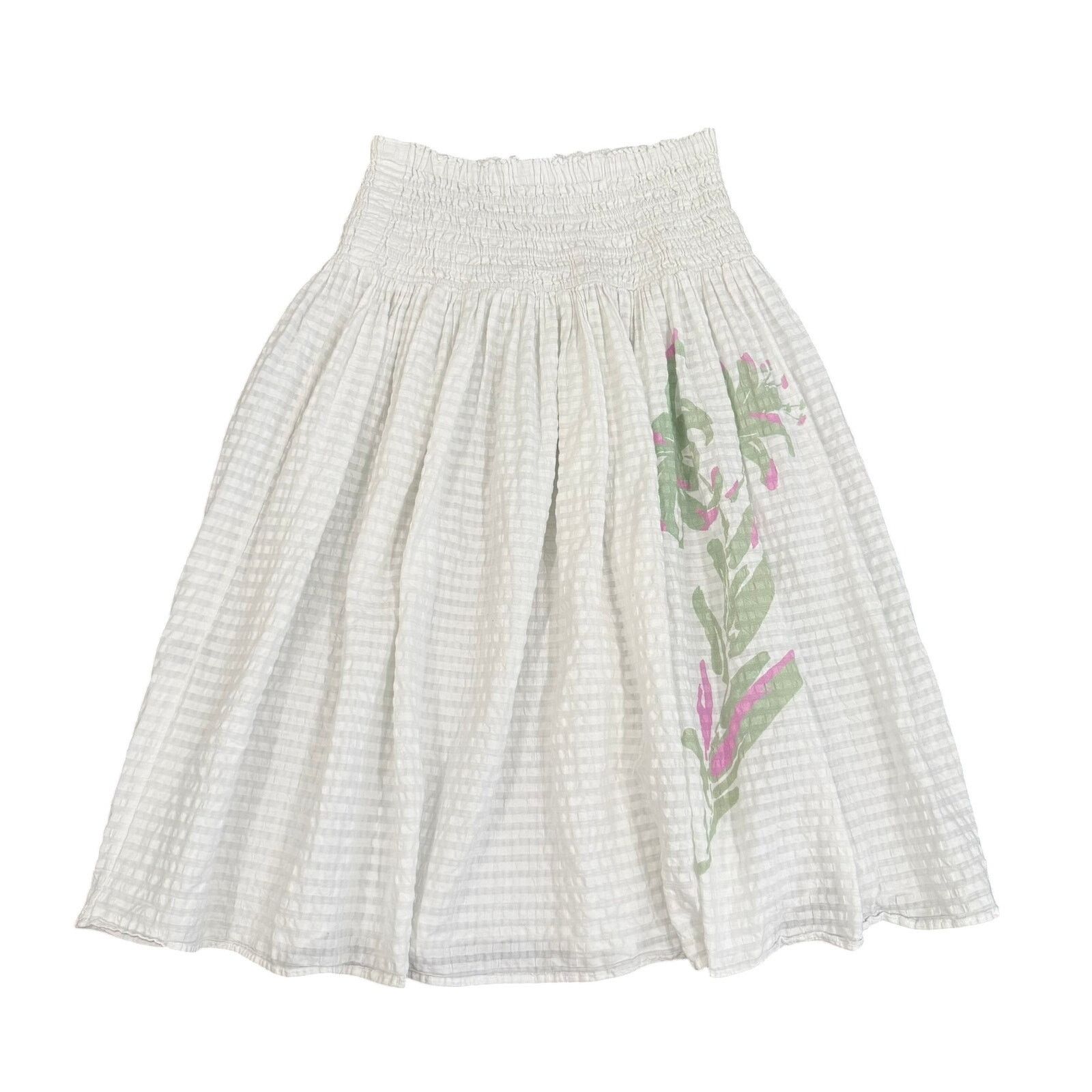 Tanya Taylor Tanya Taylor Lily Skirt in White, Size M Size 30" / US 8 / IT 44 - 4 Thumbnail