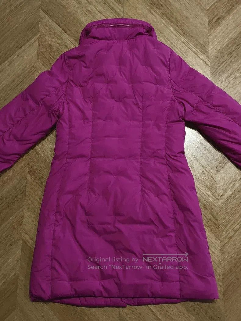 Vintage Ports Purple Long Down Coat. Size US M / EU 48-50 / 2 - 2 Thumbnail