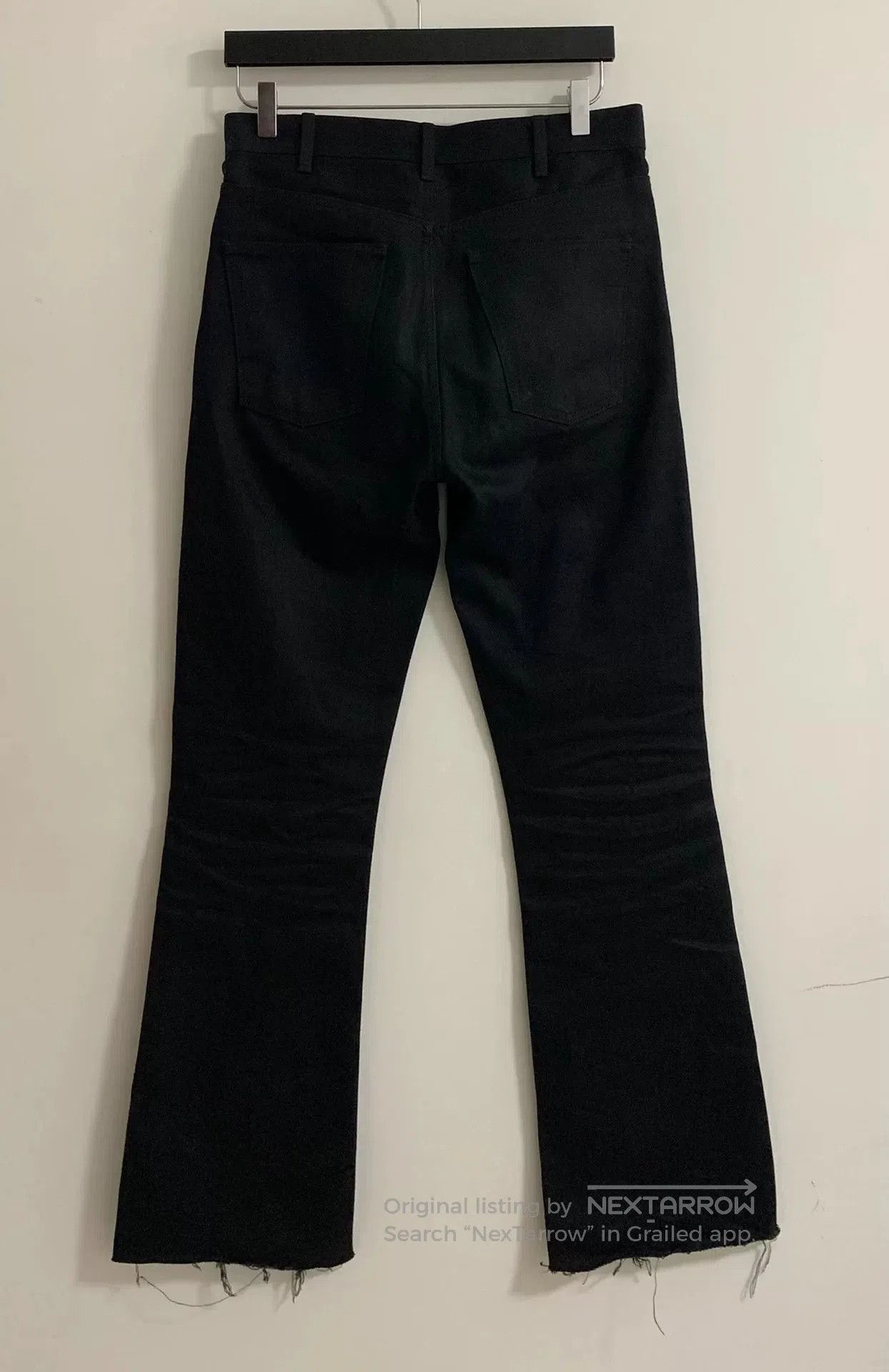 Celine Celine Black Flared Denim Jeans Size 28. Size 28" / US 6 / IT 42 - 2 Thumbnail