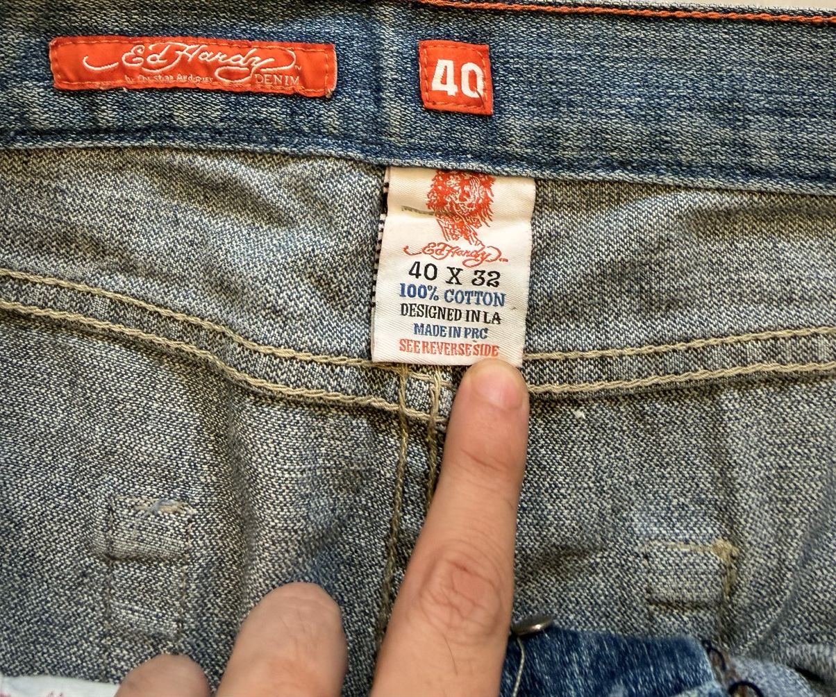 Ed Hardy Vintage Bulldog Ed Hardy Jeans Size US 40 / EU 56 - 9 Thumbnail