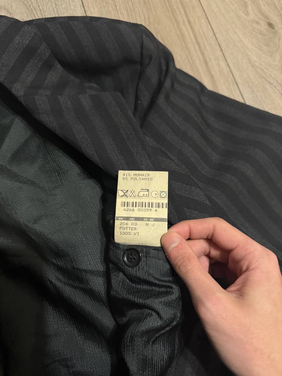 Hugo Boss Hugo Boss Blazer Jacket men Alberto Big Size 102 Four Button Size 44R - 9 Thumbnail