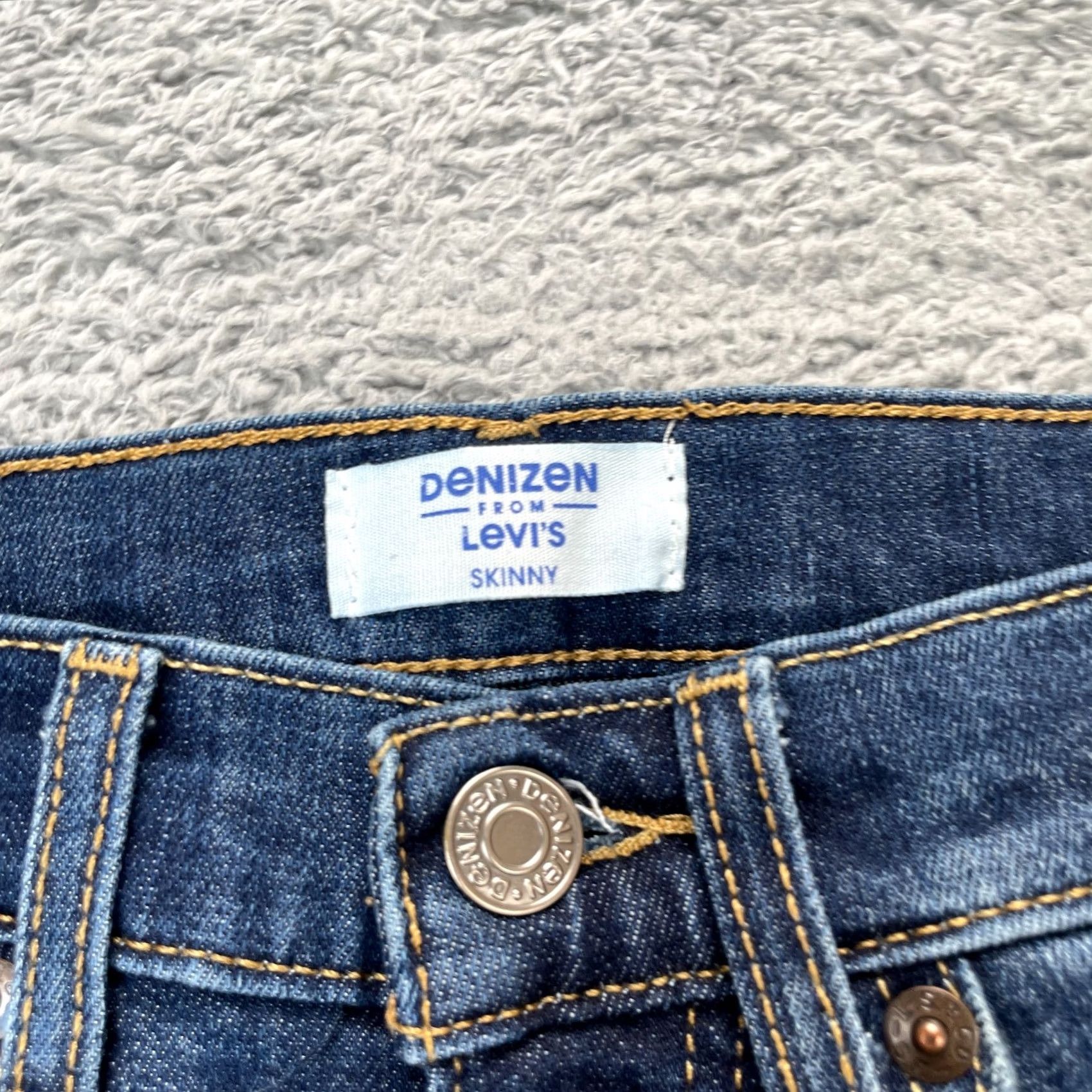 Levi's Levis Jeans Womens 26x27 Blue Denim Skinny Leg 5-Pocket Denim Cotton Stretch Jeans Regular Womens Size 26" / US 2 / IT 38 - 3 Thumbnail