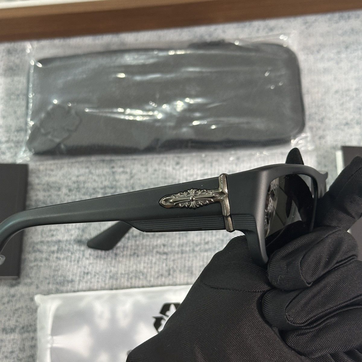 Chrome Hearts CHROME HEARTS YER BJORN AGAIN SUNGLASSES Size ONE SIZE - 6 Thumbnail