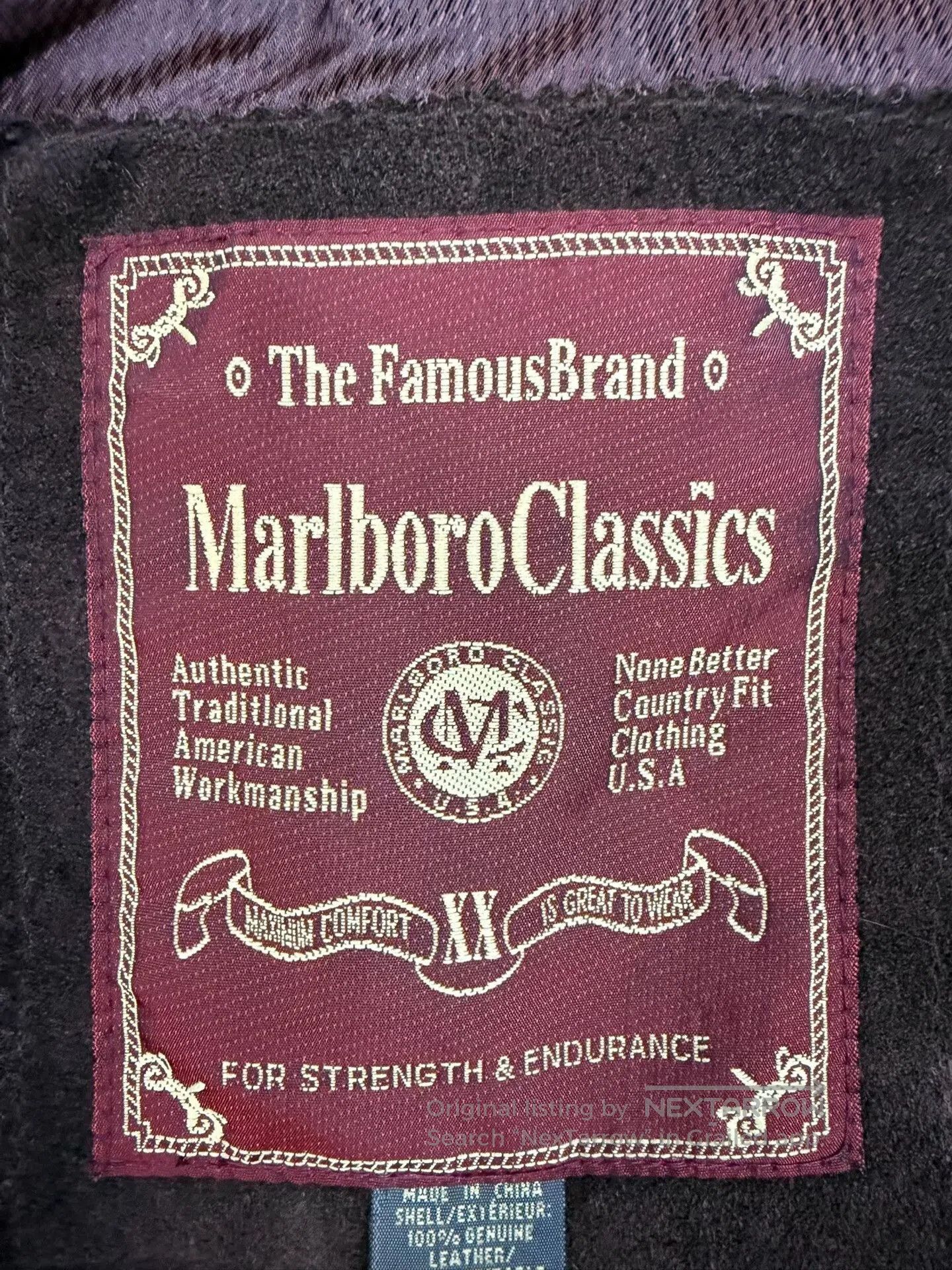 Marlboro Classics Marlboro Classics Men's Brown Suede Jacket. Size US L / EU 52-54 / 3 - 4 Thumbnail