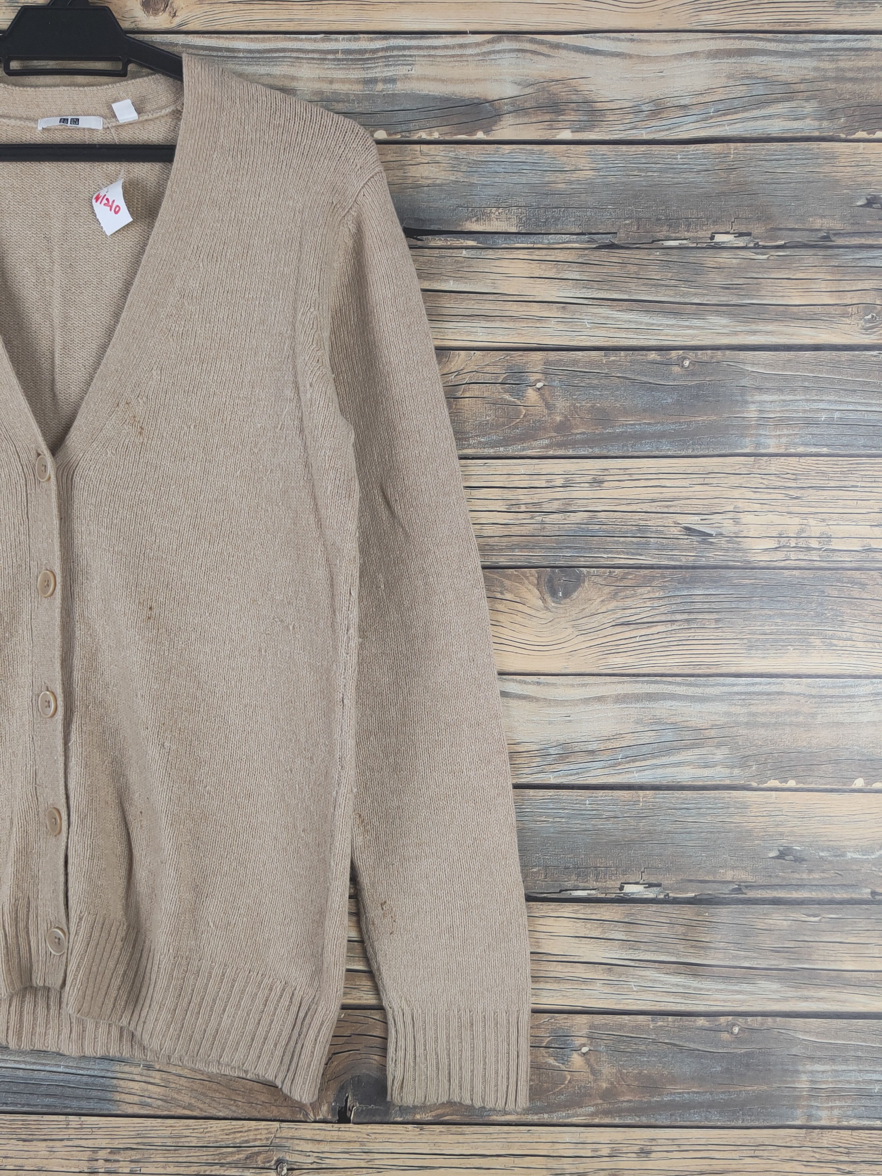 Homespun Knitwear × Japanese Brand Uniqlo Brown Knitwear Cardigan #W1210 Size M / US 6-8 / IT 42-44 - 5 Thumbnail