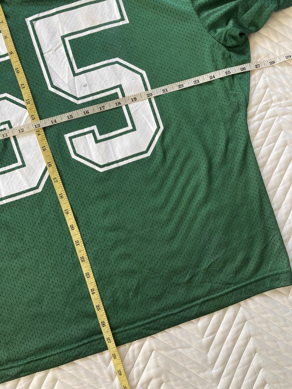 Vintage 🏈 Vintage 90s Rawlings Football Jersey - Green #55 Size US XL / EU 56 / 4 - 4 Thumbnail