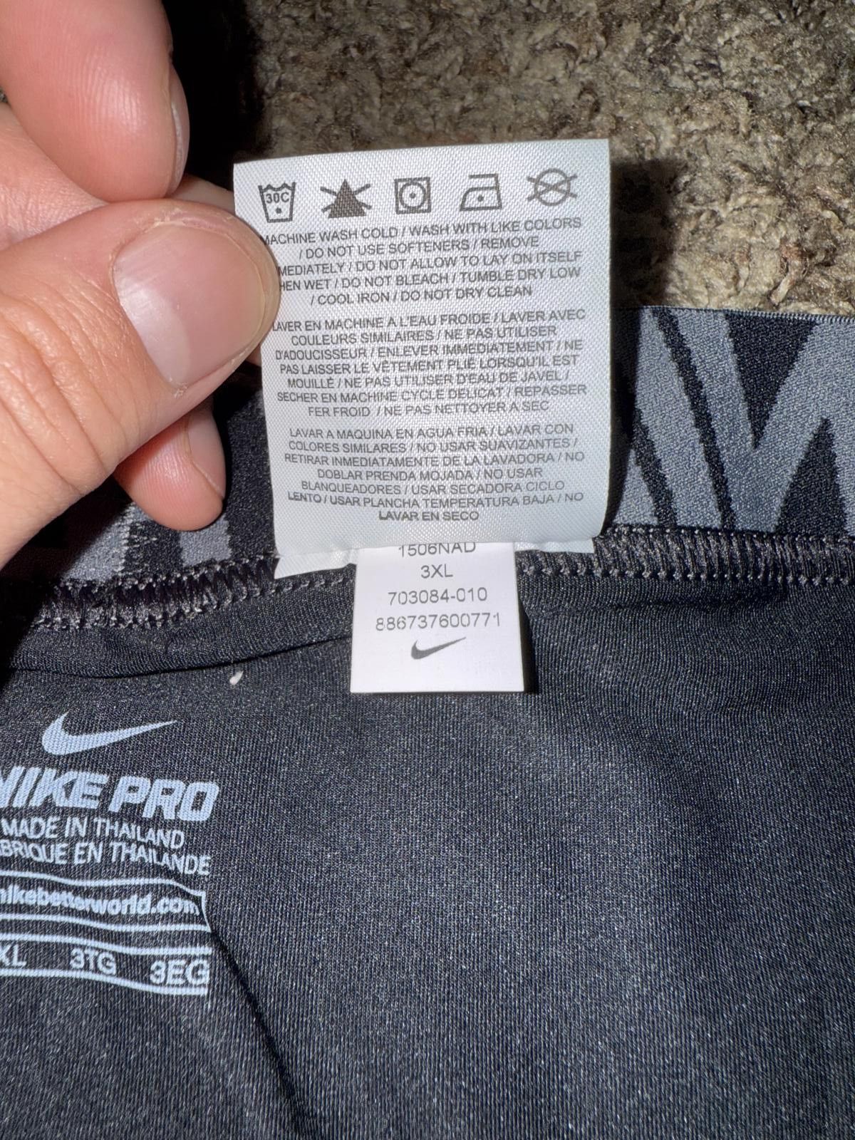 Nike Nike Mens Pro 6” Compression Training Shorts Size US 44 / EU 60 - 8 Thumbnail