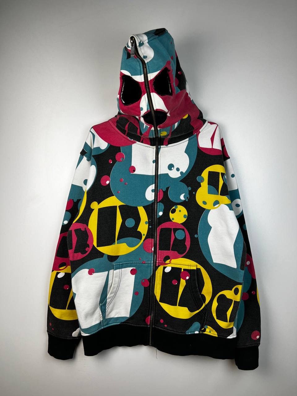 Armada streetwear full zip hoodie size L