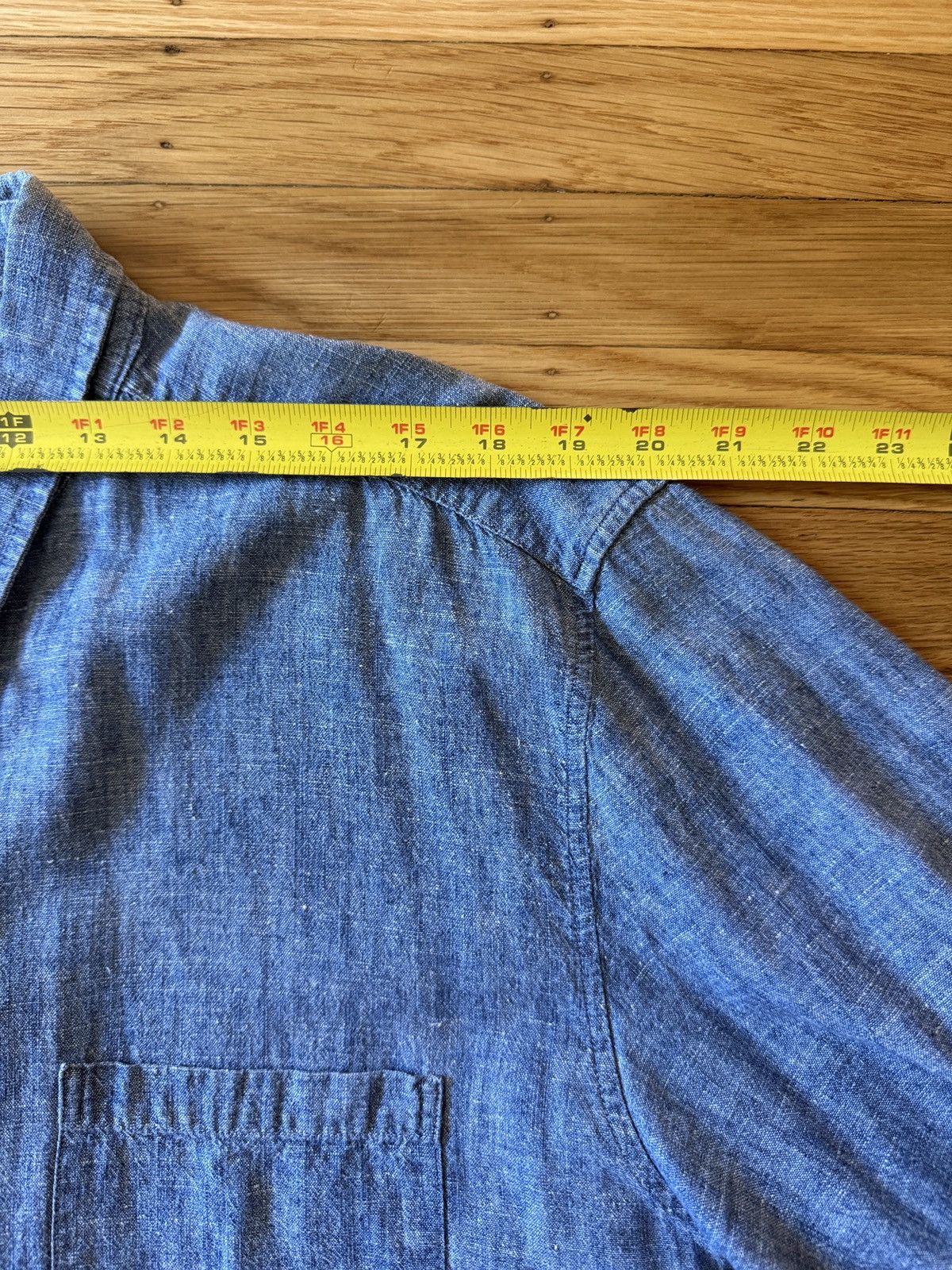 Our Legacy OUR LEGACY chambray button up Size US L / EU 52-54 / 3 - 6 Thumbnail