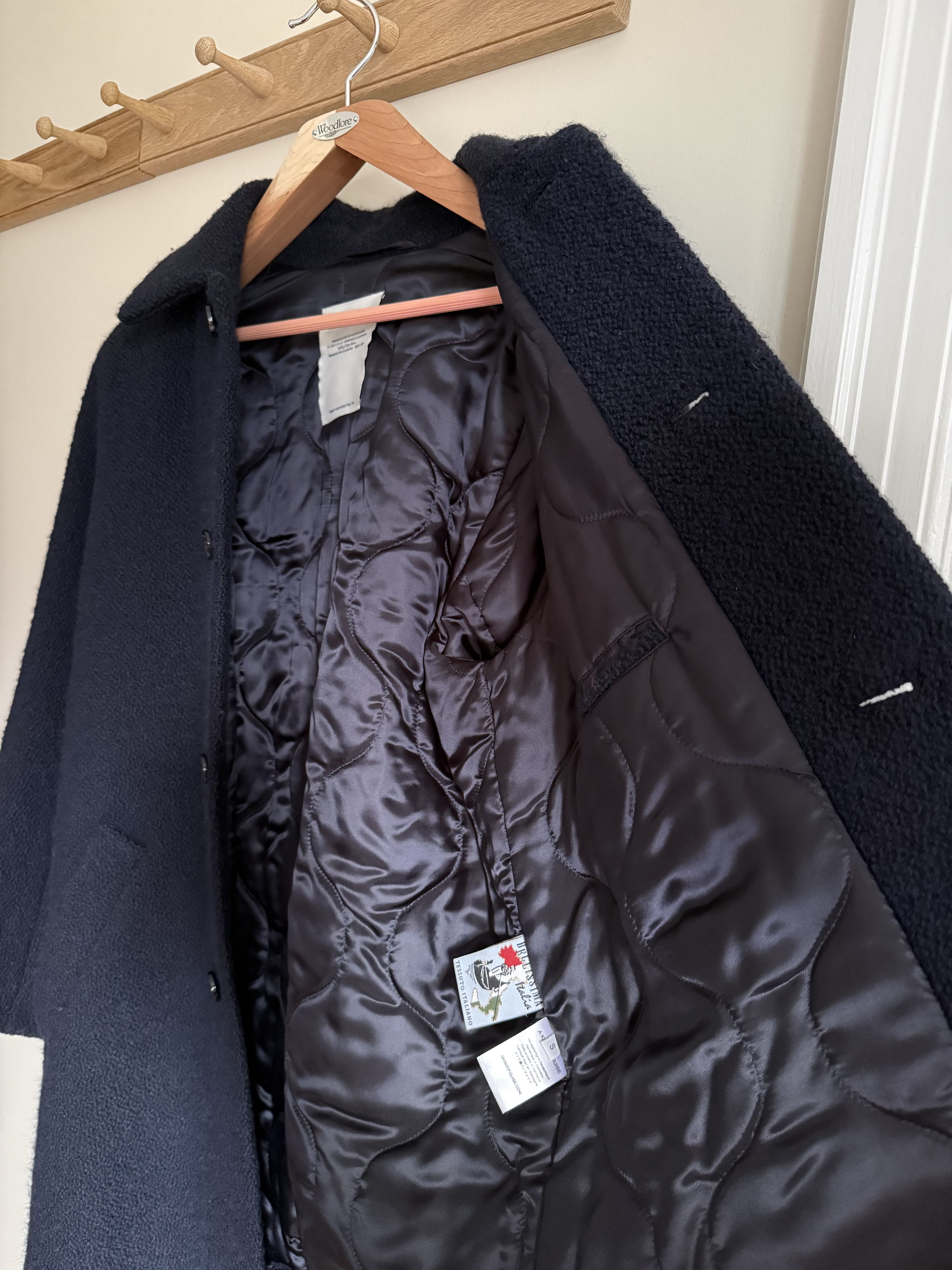 A Kind Of Guise Mcnamara Mac Coat - Blue Night (Tailored/shortened XS) Size US S / EU 44-46 / 1 - 10 Thumbnail