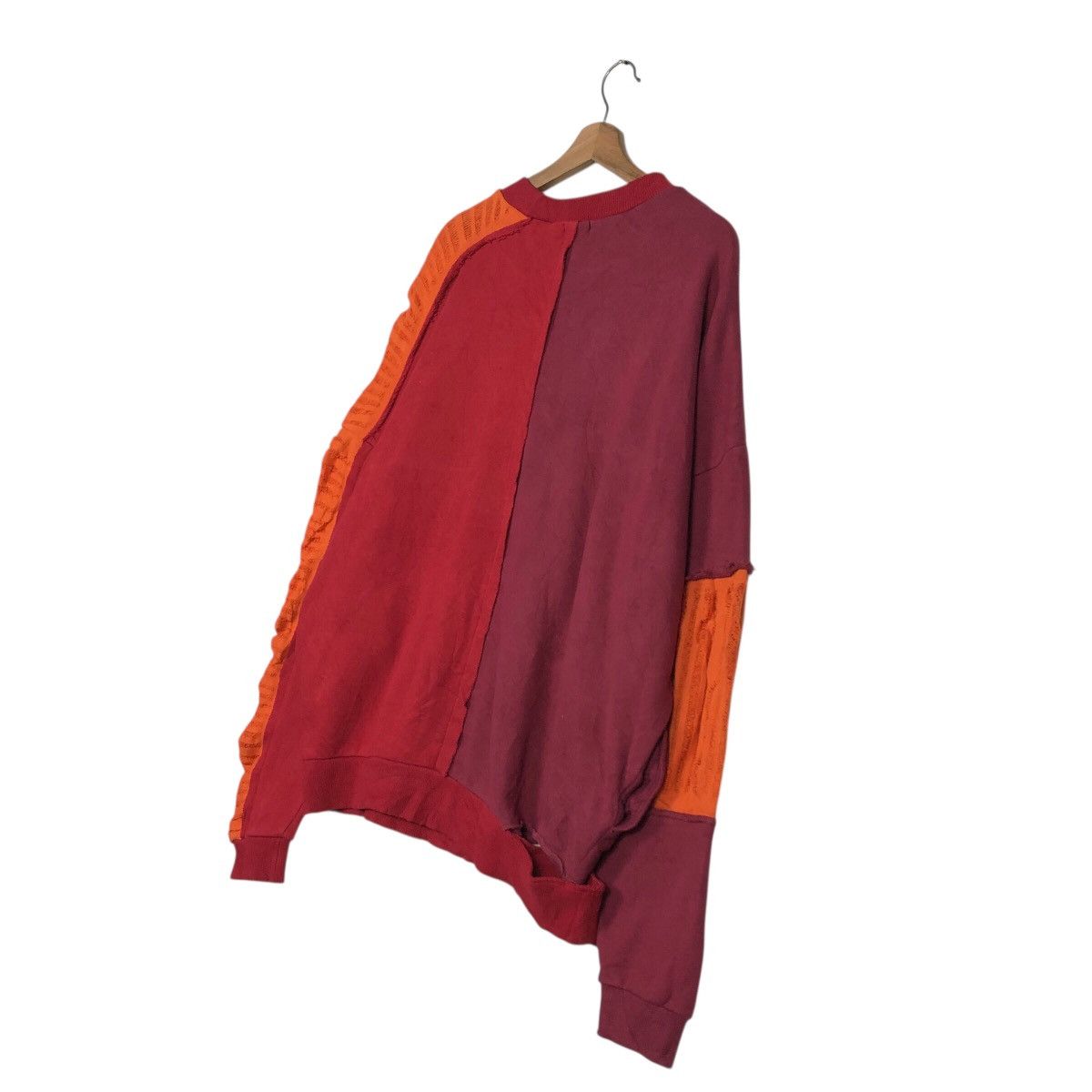 Japanese Brand 📌Vintage Sweatshirt PatchWork Design Pameo Pose Issey Miyake Size US M / EU 48-50 / 2 - 12 Thumbnail