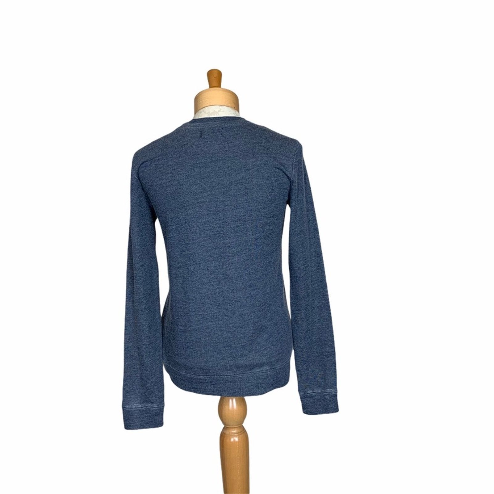 Lucky Brand Lucky Brand Necklace Embroidered Sweatshirt XS Size XS / US 0-2 / IT 36-38 - 7 Thumbnail