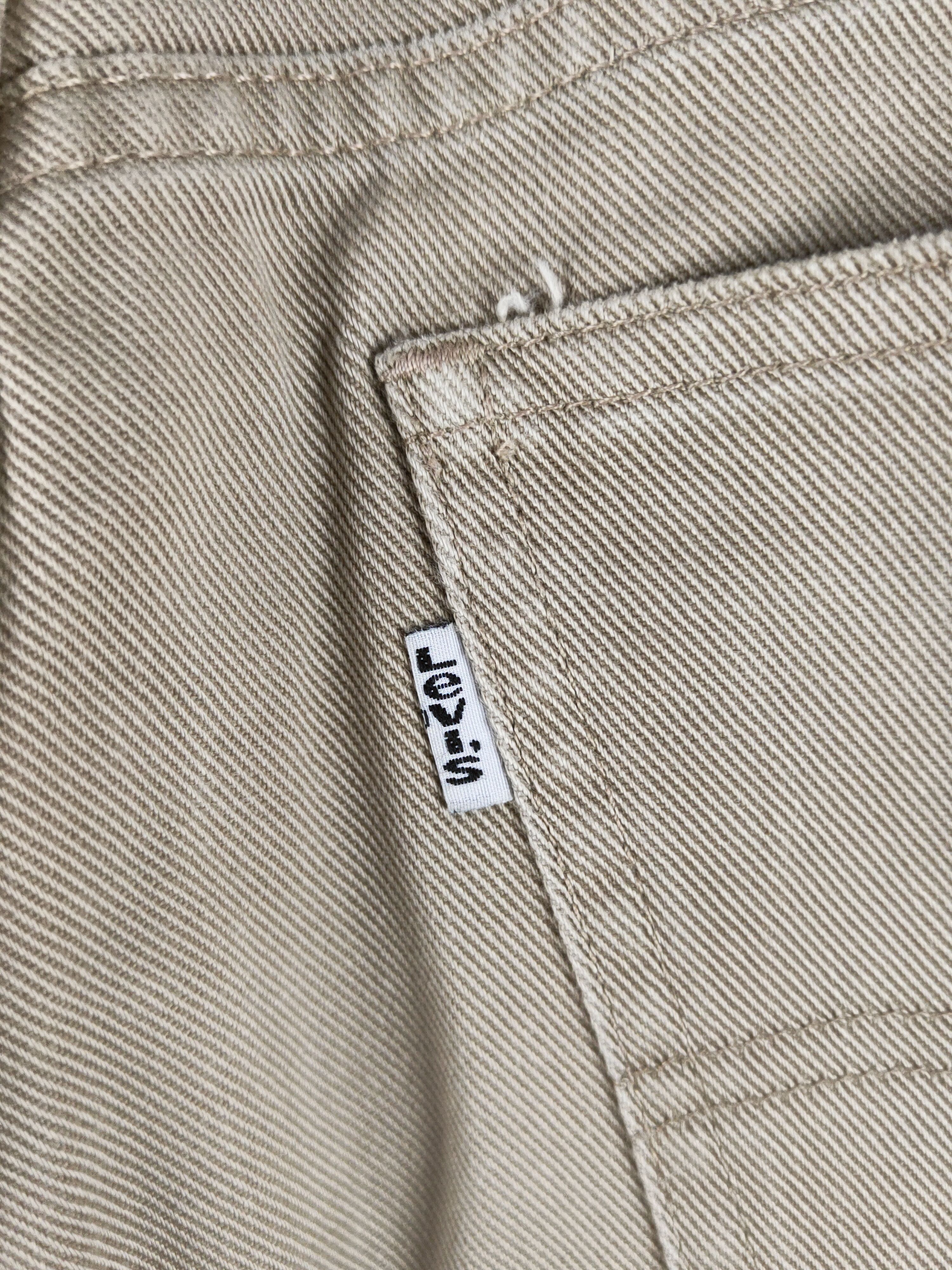 Levi's Levi's Beige Multipocket Soft Jeans #S2842 Size US 32 / EU 48 - 10 Thumbnail
