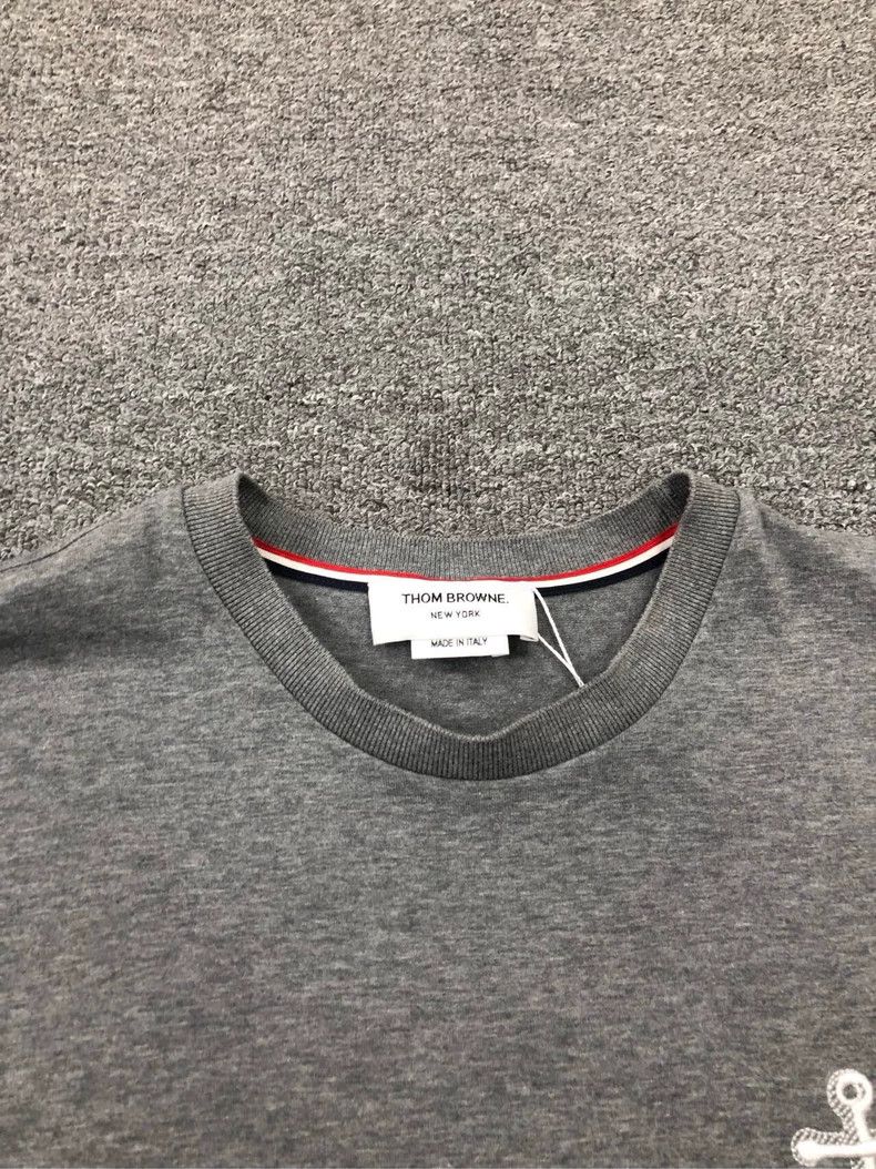 Thom Browne Thom Browne Short sleeves with boat anchor embroidery Size US L / EU 52-54 / 3 - 6 Thumbnail