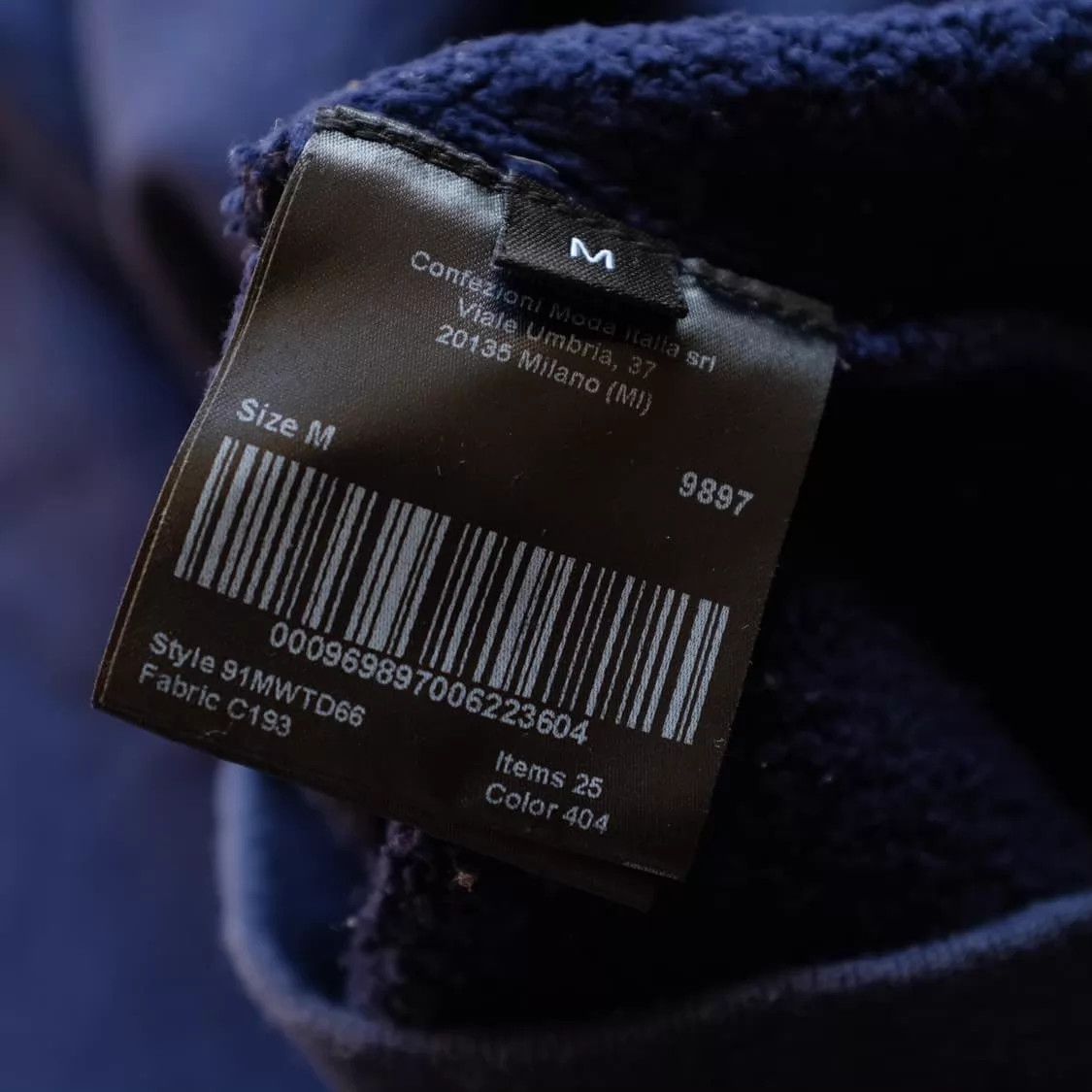 Calvin Klein ck205w39nyc vintage blue back cutout small logo hoodie Size US M / EU 48-50 / 2 - 7 Thumbnail