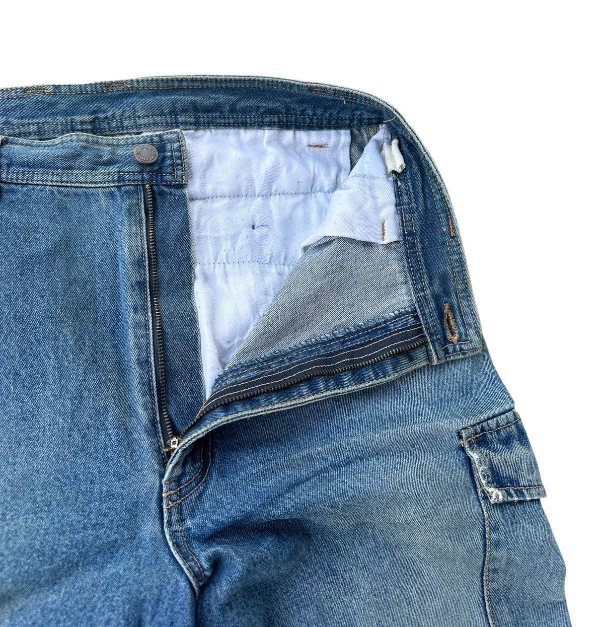 Japanese Brand × Vintage Vintage Evenriver worker cargo jeans Size US 32 / EU 48 - 4 Thumbnail