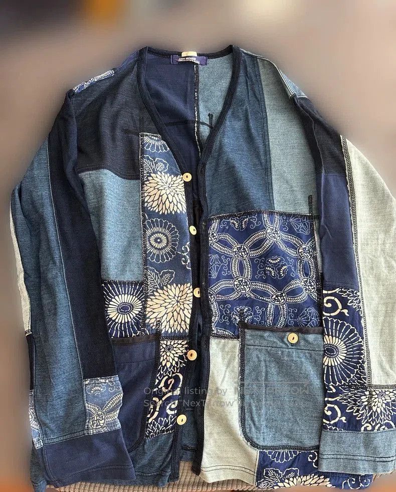 Junya Watanabe CDG Junya Watanabe Patchwork Cardigan 15SS. Size US S / EU 44-46 / 1 - 1 Thumbnail