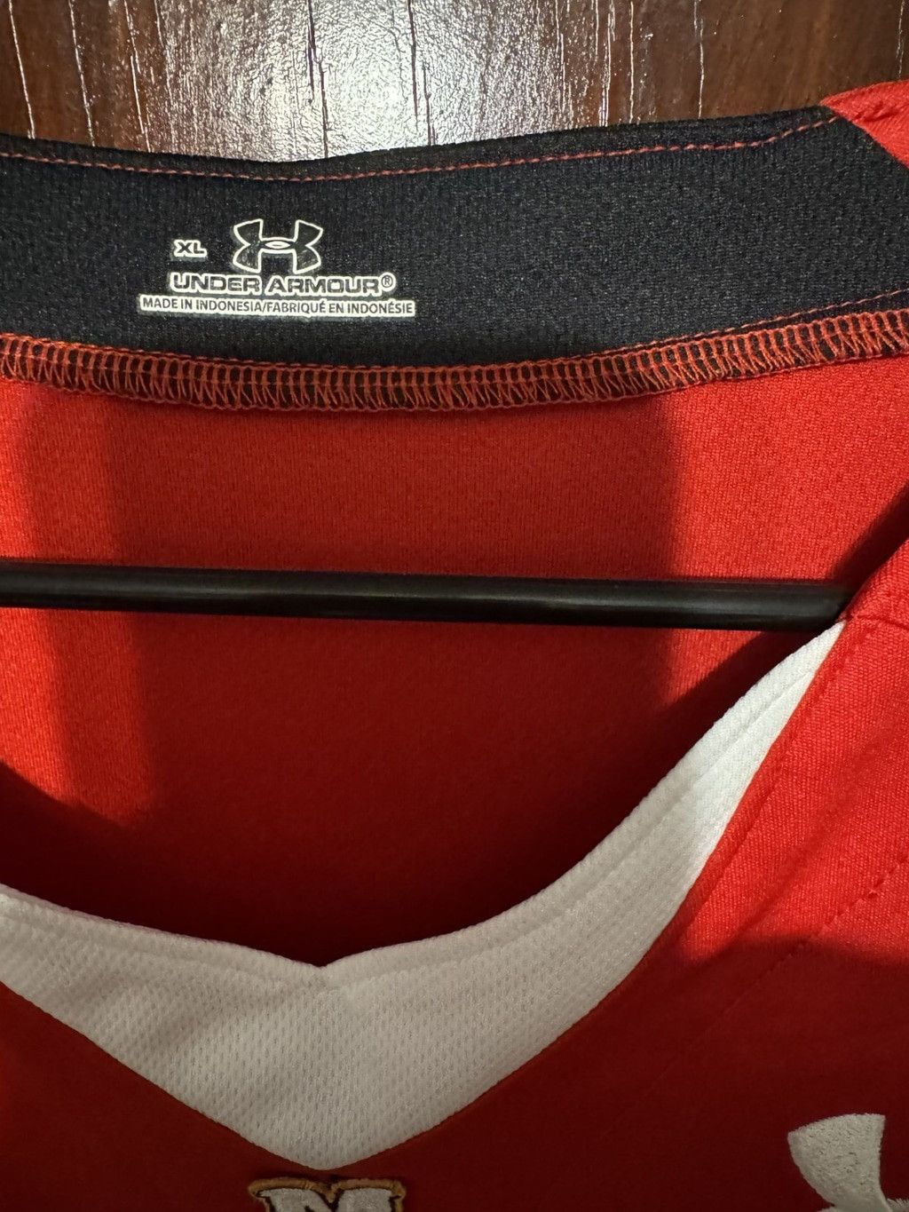 Under Armour Maryland Terps #5 Under Armour Men's Jersey Red Size XL Size US XL / EU 56 / 4 - 6 Thumbnail