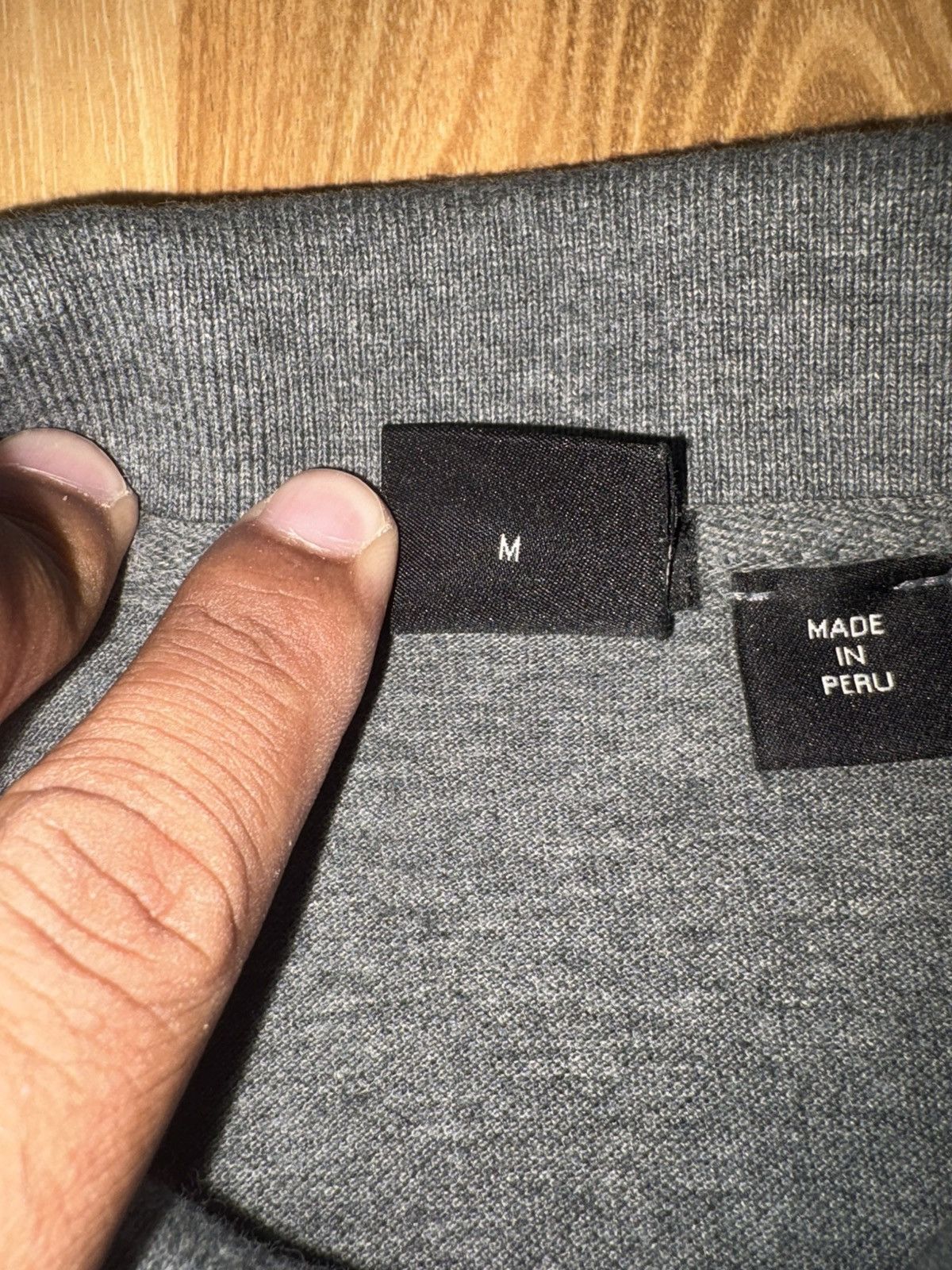 Hugo Boss HUGO BOSS Pima Cotton Polo Shirt Gray Regular Fit Size M Size US M / EU 48-50 / 2 - 9 Thumbnail