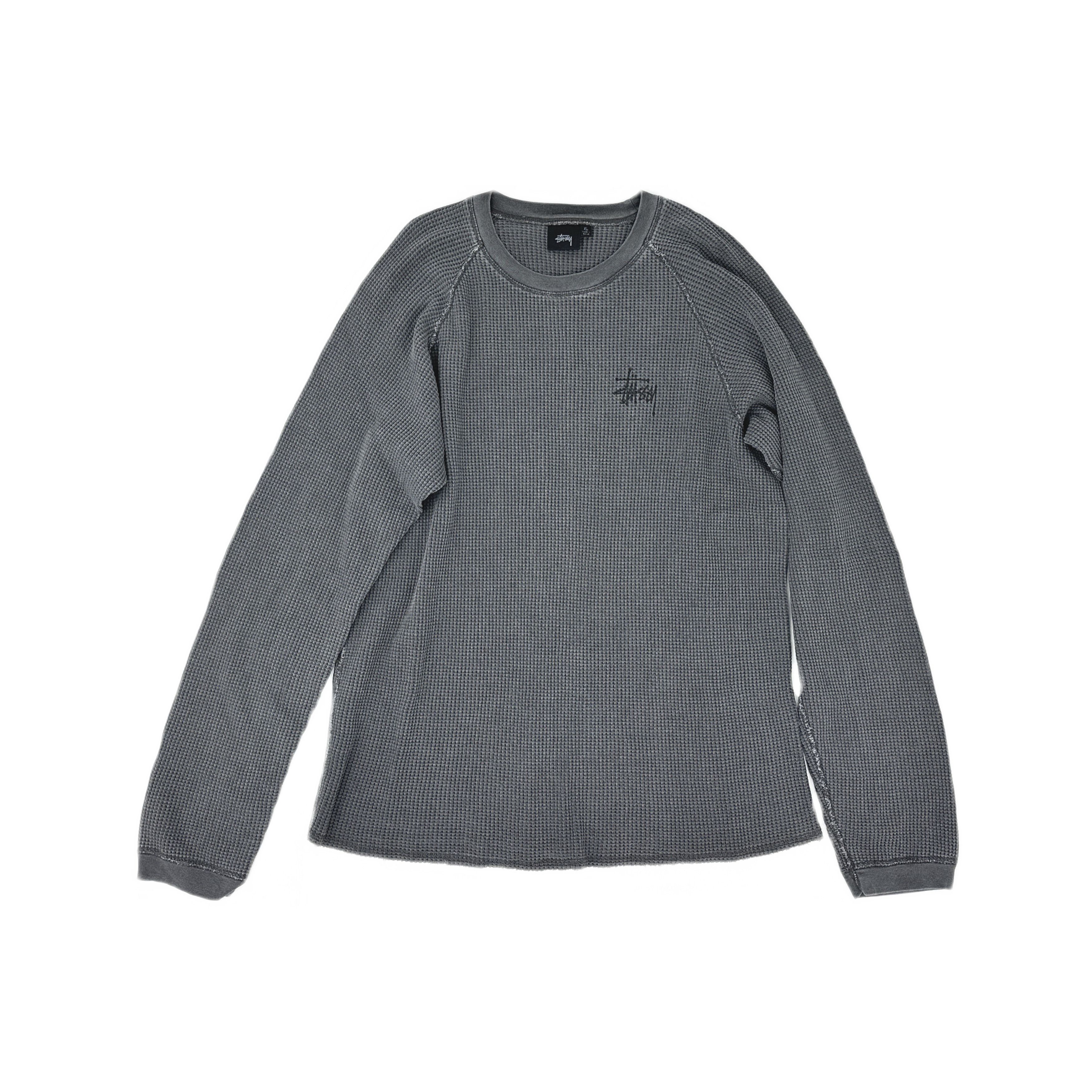 Stussy Stussy Waffle Long Sleeve T-Shirt XL Size US XL / EU 56 / 4 - 1 Thumbnail