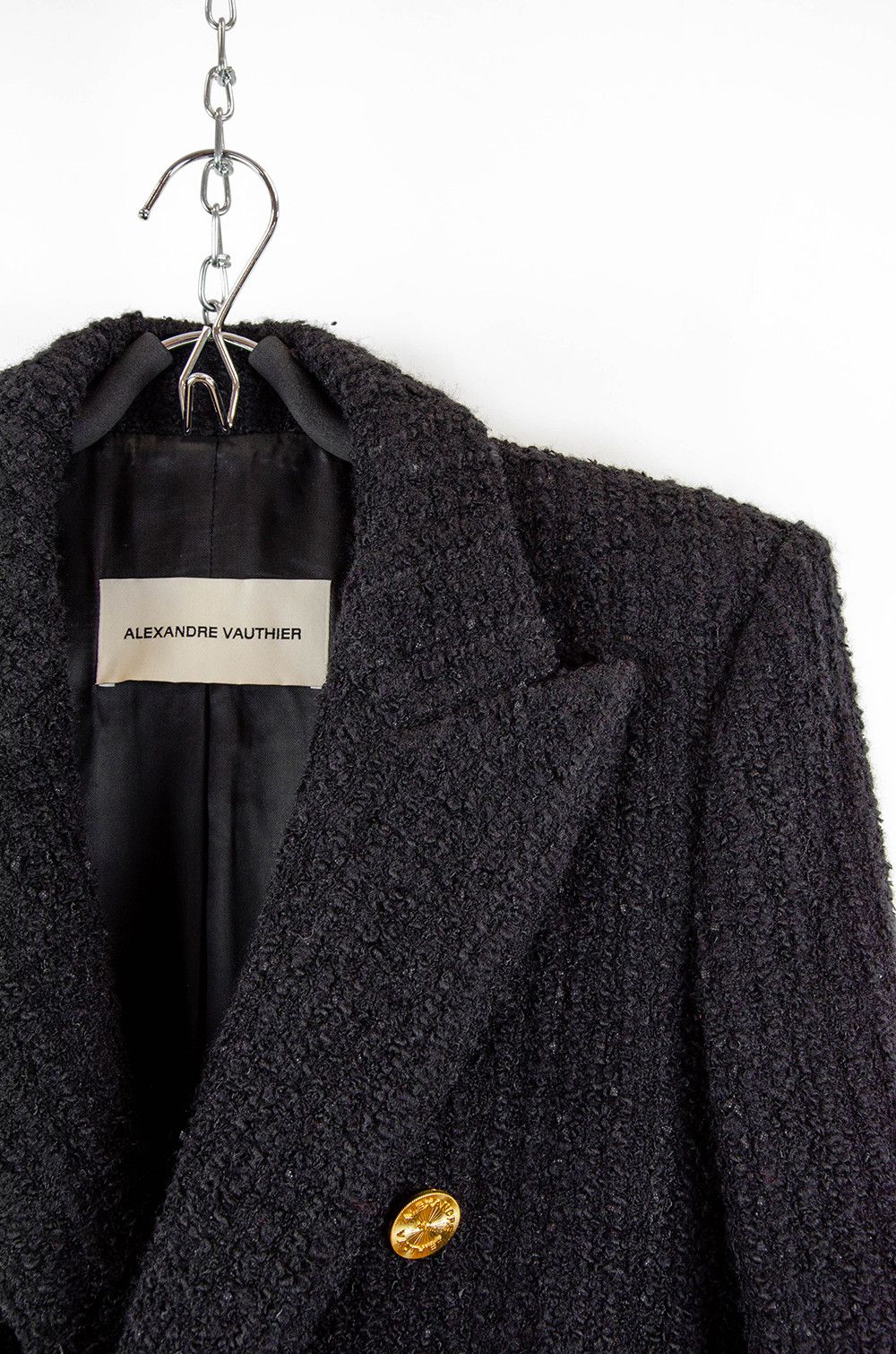 Alexandre Vauthier Alexandre Vauthier Bouclé Double Breasted Blazer – 42 Size M / US 6-8 / IT 42-44 - 6 Thumbnail