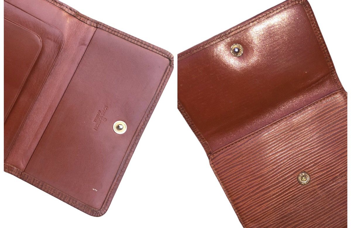 Louis Vuitton × Virgil Abloh LOUIS VUITTON Malletier Vintage Epi Leather Bifold Wallet Size ONE SIZE - 16 Thumbnail