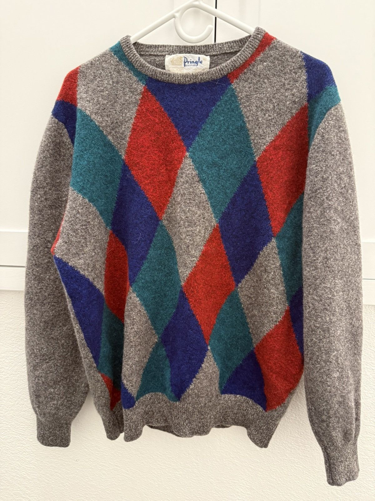 Pringle Of Scotland Pringle of Scotland wool sweater 90s vintage Size US L / EU 52-54 / 3 - 1 Thumbnail