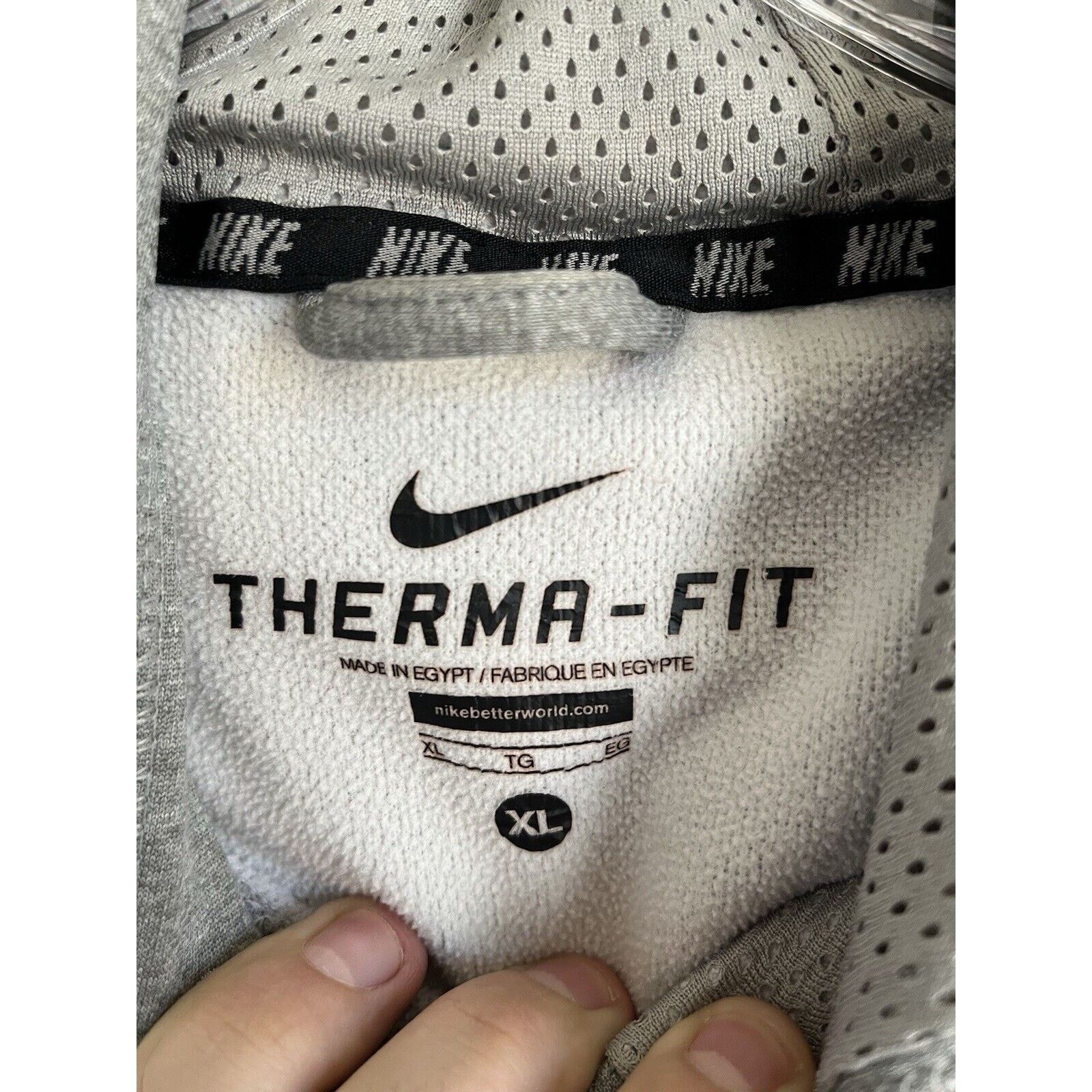 Nike Nike Therma Fit Men’s Athletic sweat wicking Hoodie Size XL Size US XL / EU 56 / 4 - 3 Thumbnail