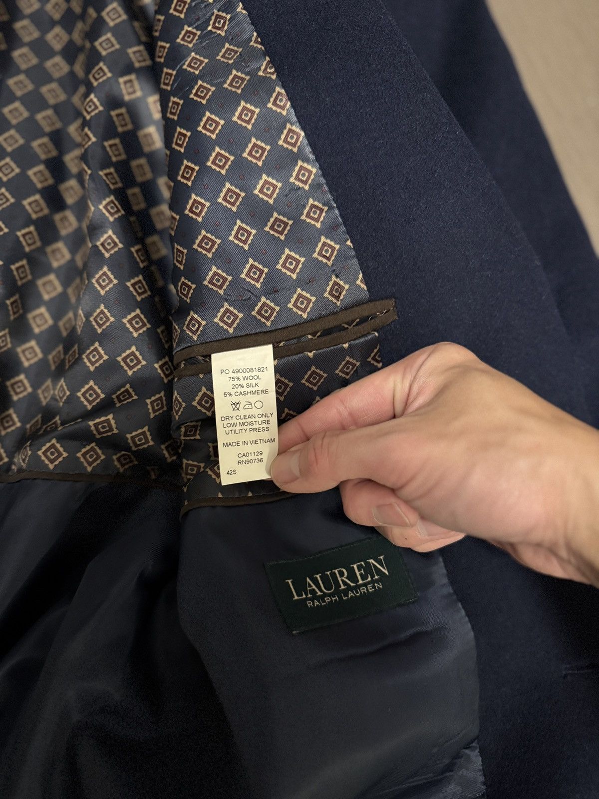 Lauren Ralph Lauren Lauren Ralph Lauren Warm Jacket Size 42S - 6 Thumbnail
