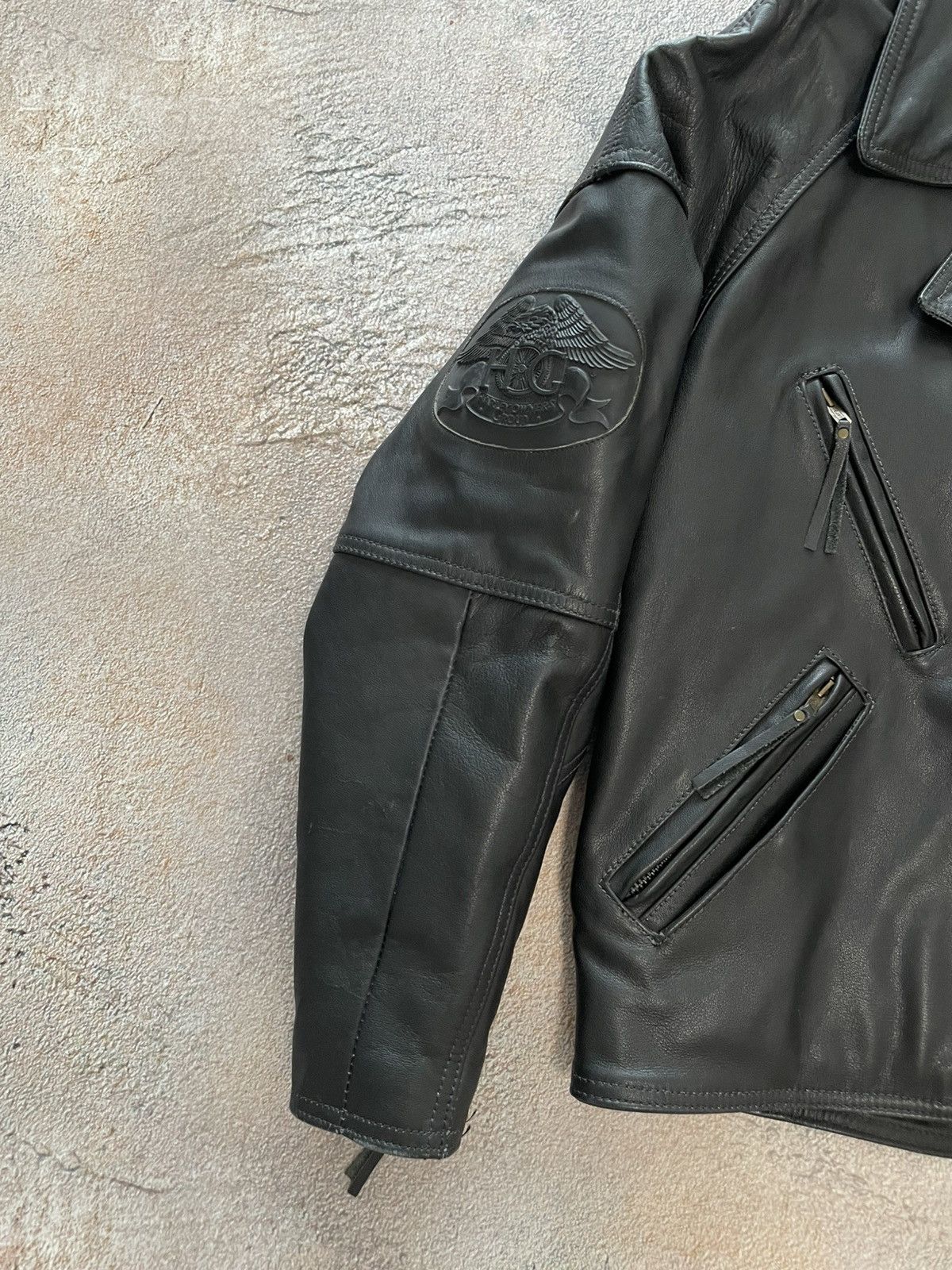Harley Davidson Harley Davidson USA Harley Owners Group Leather Jacket Size M / US 6-8 / IT 42-44 - 5 Thumbnail