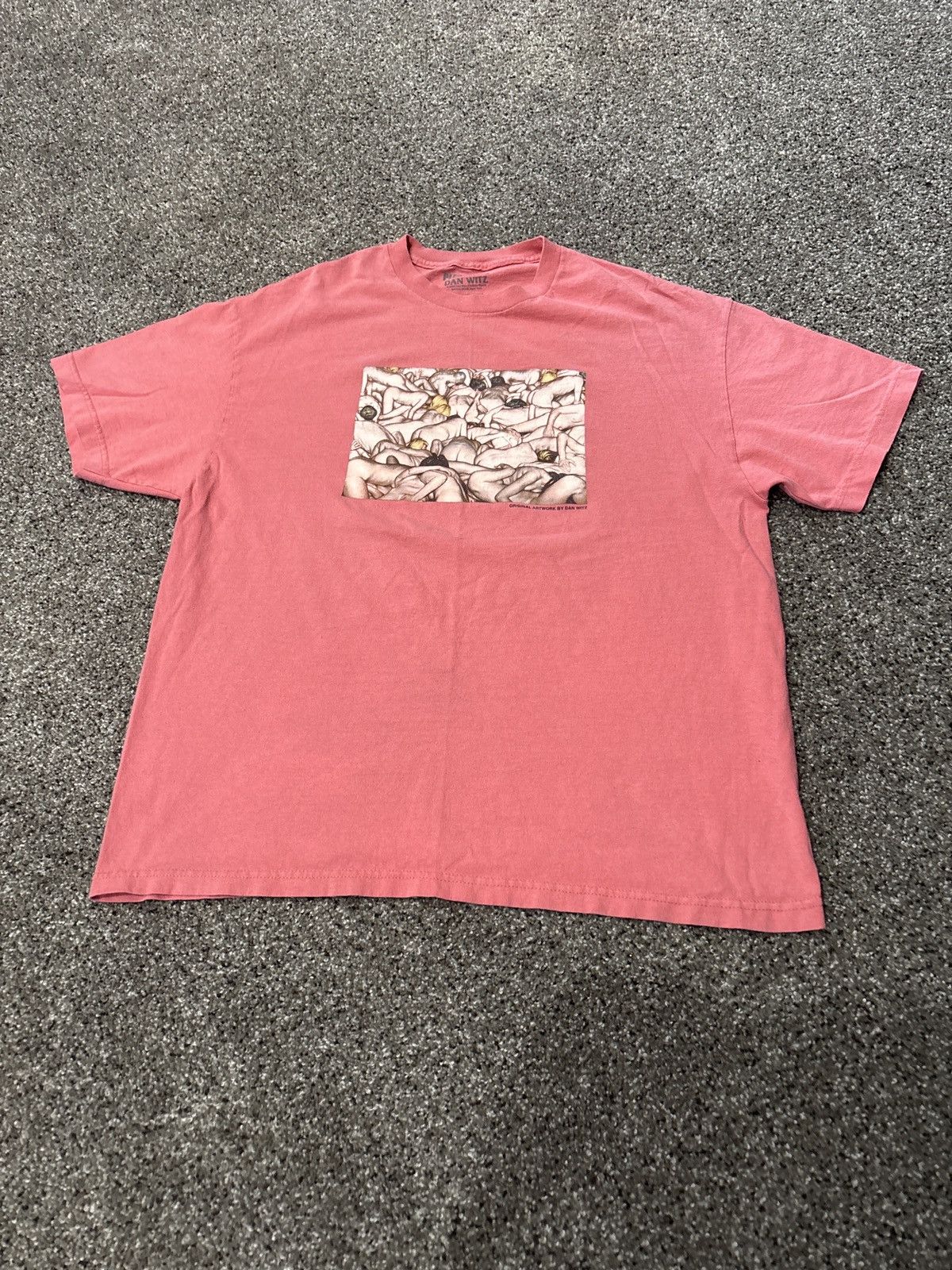 Pleasures Pleasures x Dan witz pink shirt Size US XL / EU 56 / 4 - 1 Thumbnail