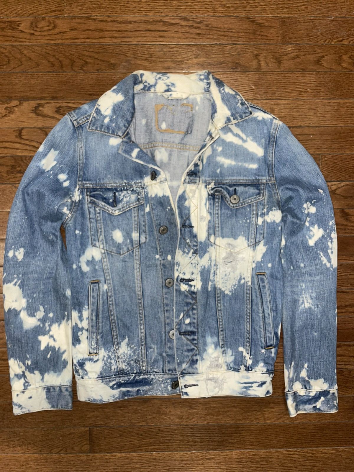 Other Men’s custom distressed denim jacket Size US M / EU 48-50 / 2 - 1 Thumbnail