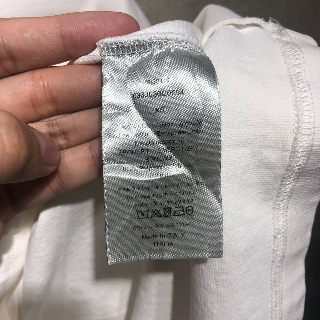 Dior × Stussy Dior X Stussy Jacquard bee embroidered tee Size US M / EU 48-50 / 2 - 9 Thumbnail