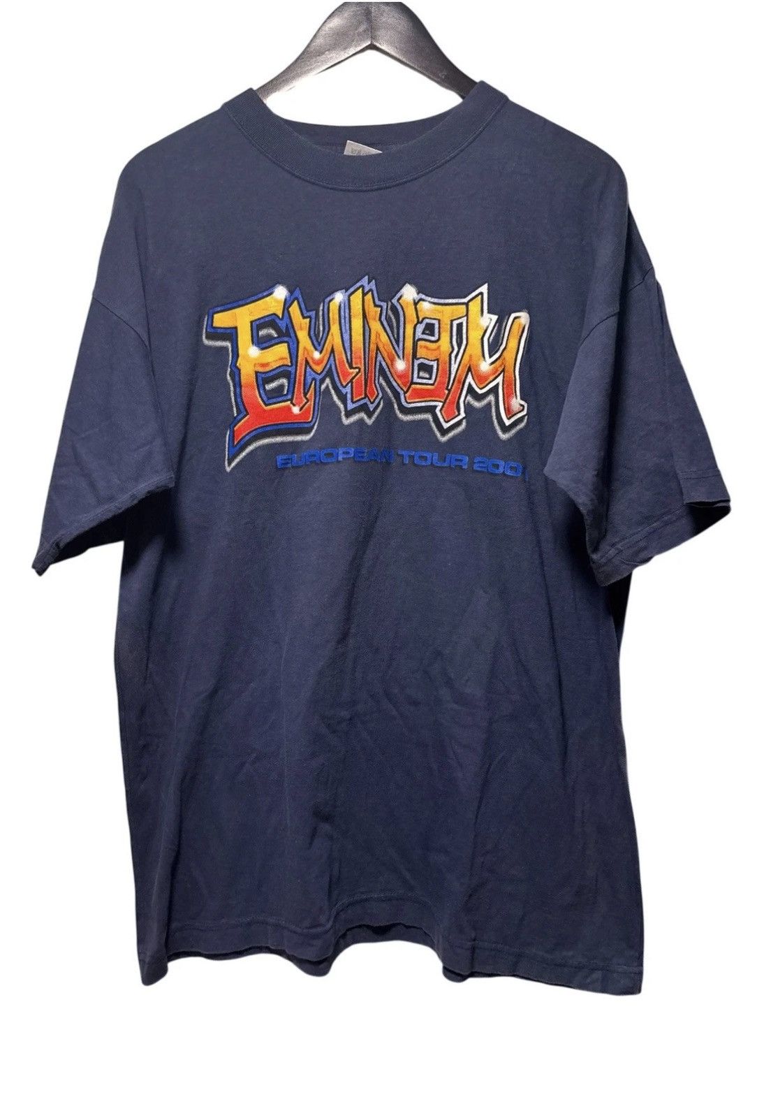 Eminem VTG 2001 Eminem CRIMINAL European Tour Shirt XL Rap Tee Size US XL / EU 56 / 4 - 1 Thumbnail