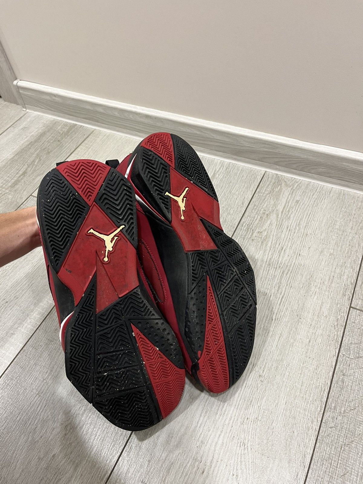 Jordan Brand Nike Air Jordan True Flight VI Gym Red Shoes Size 132 NICE Size US 12 / EU 45 - 4 Thumbnail