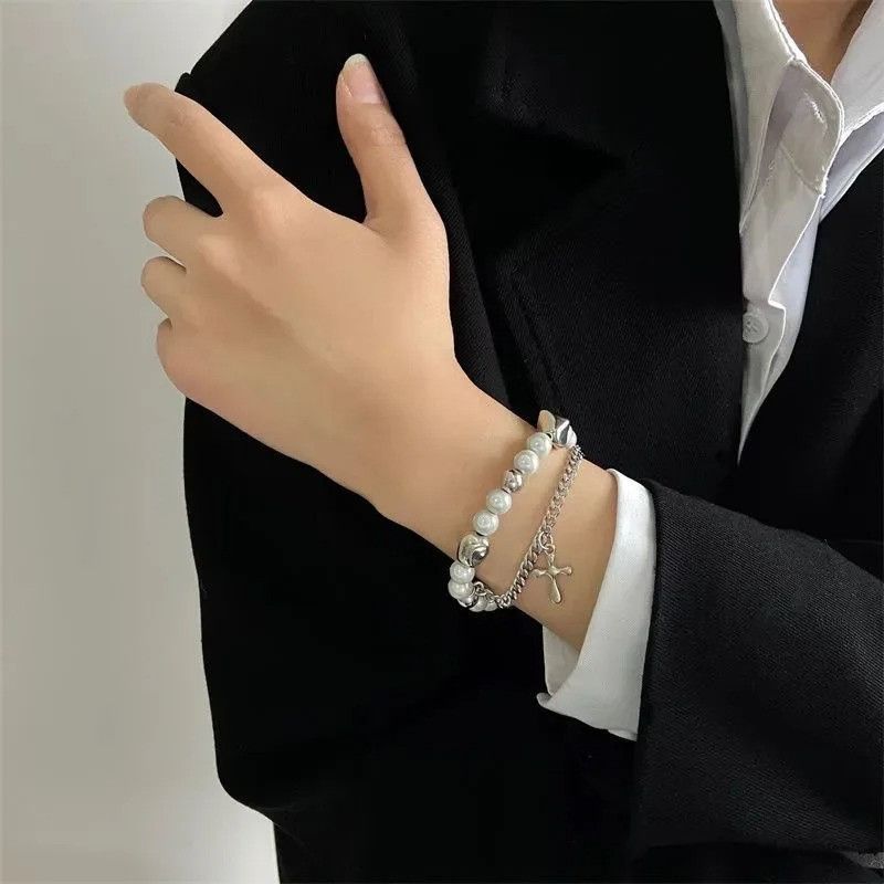 Jewelry Pearl Bead Bracelet Size ONE SIZE - 5 Thumbnail