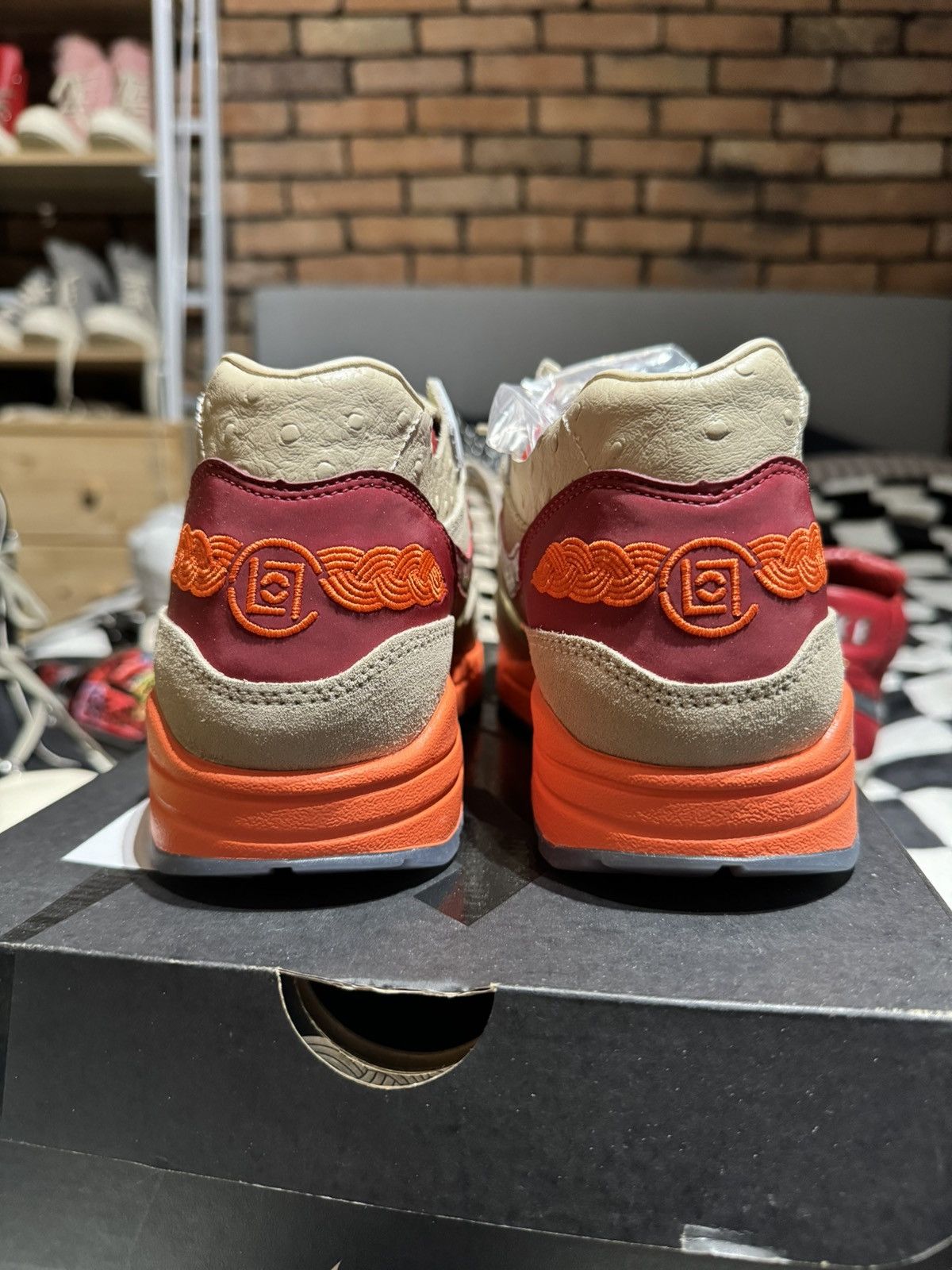 CLOT × Nike NEW NIKE KISS OF DEATH AIR MAX 1 CLOT Size US 10 / EU 43 - 2 Thumbnail