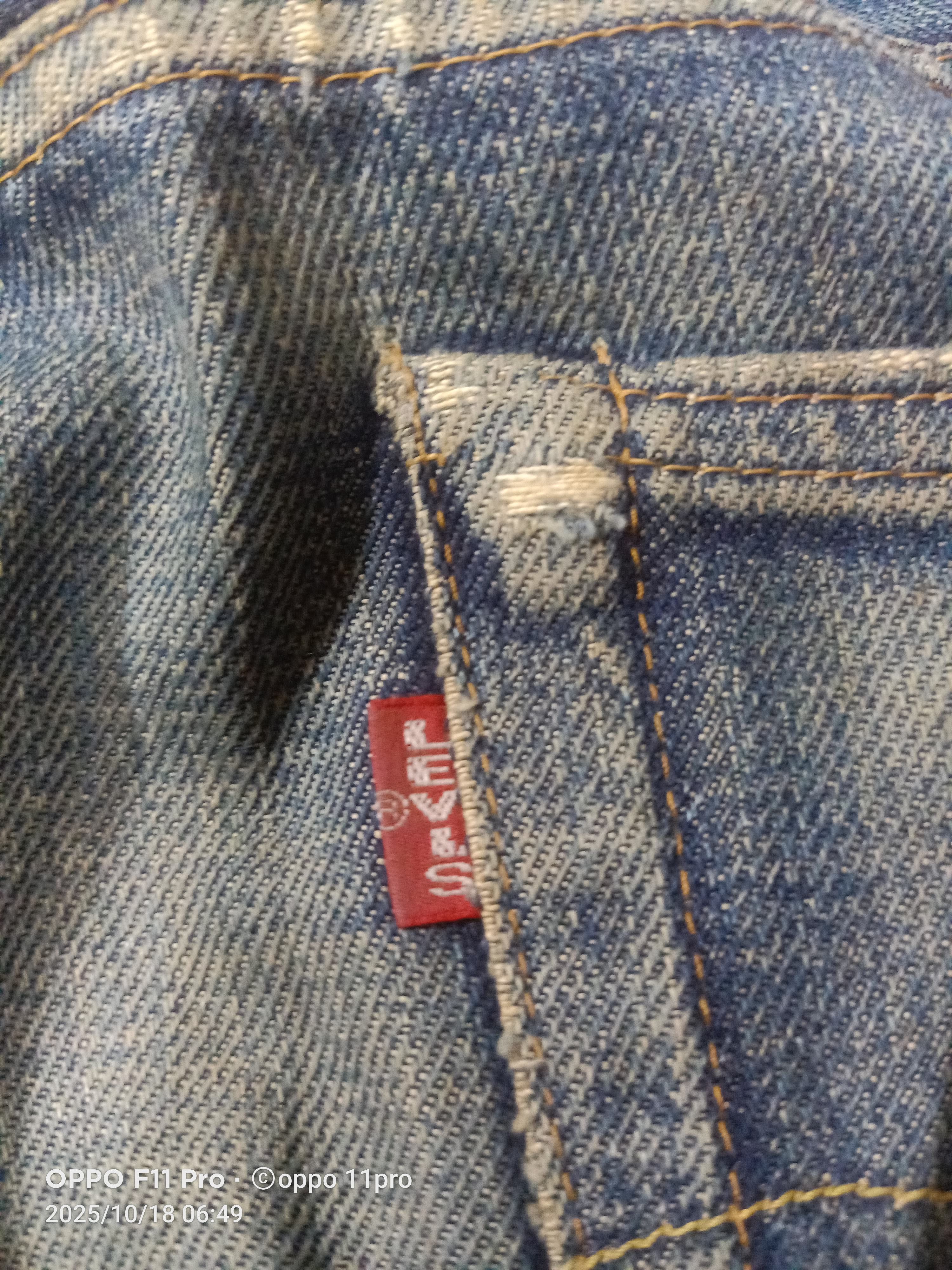 Levi's Vintage Clothing Levis Vintage 504 Z Red Selvedge Distressdenim Size US 32 / EU 48 - 5 Thumbnail