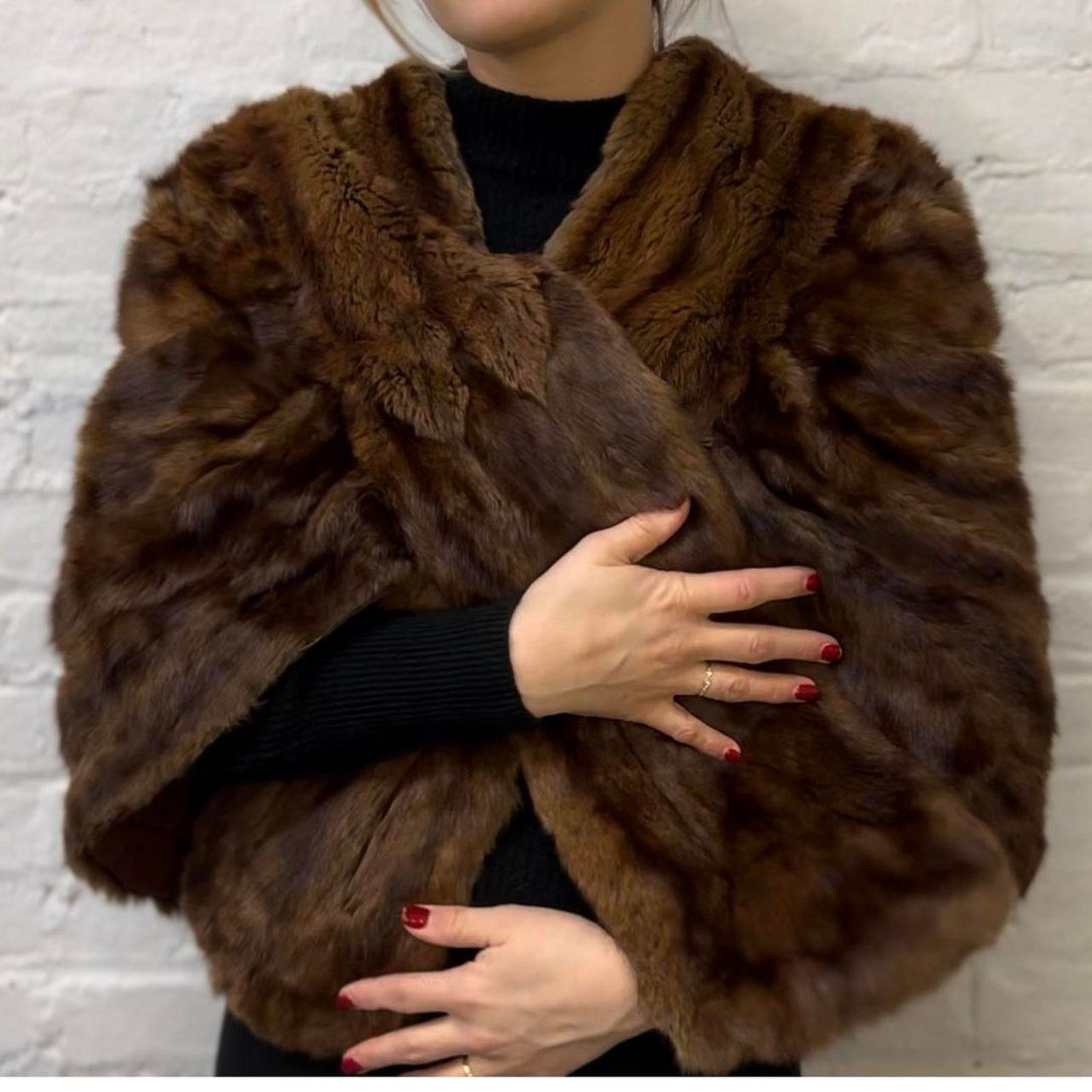 Other Vintage Fur Cape / Capelet Size S / US 4 / IT 40 - 1 Thumbnail