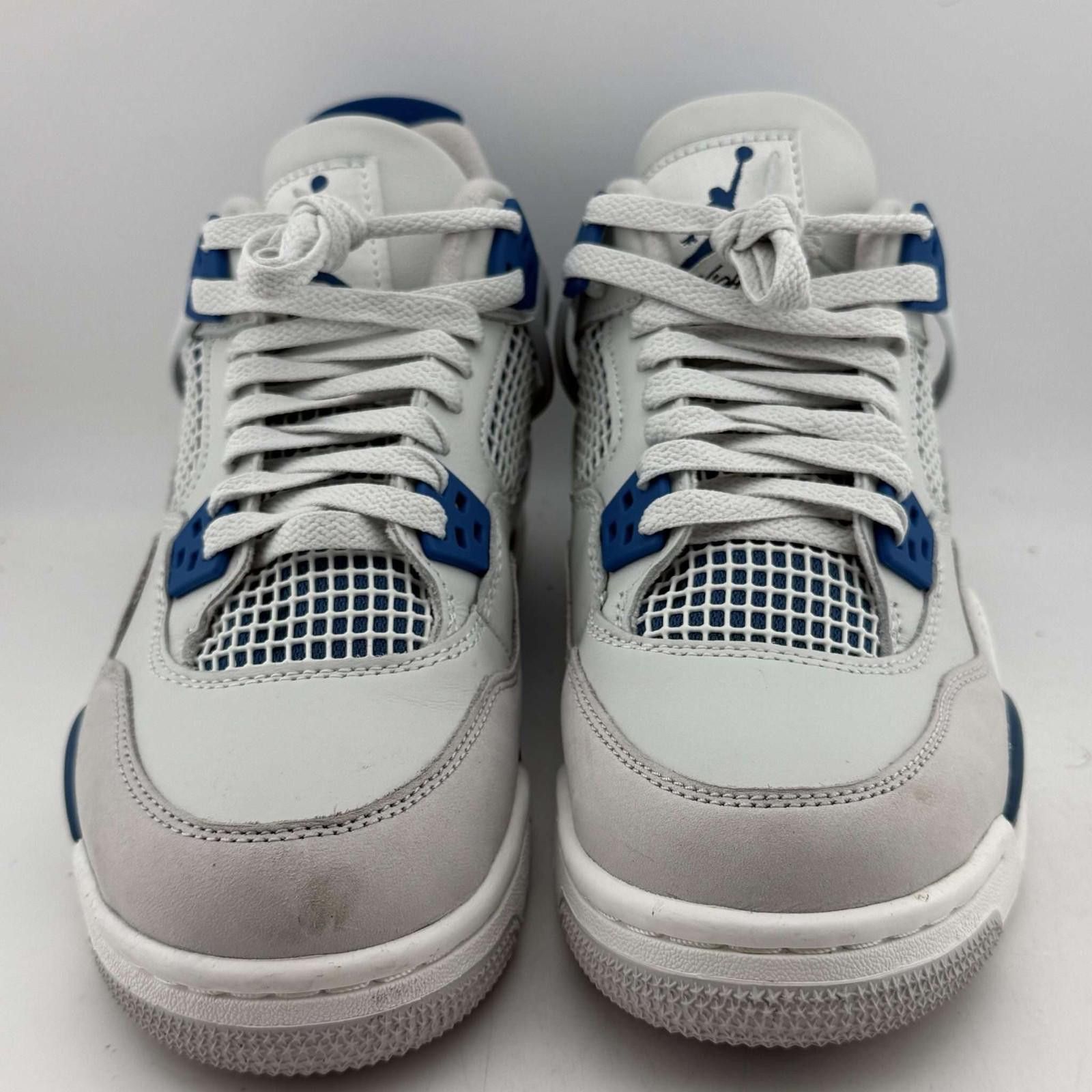 Nike Nike Air Jordan 4 Military Blue 5.5Y Used OG Box Size US 5 / EU 37 - 3 Thumbnail