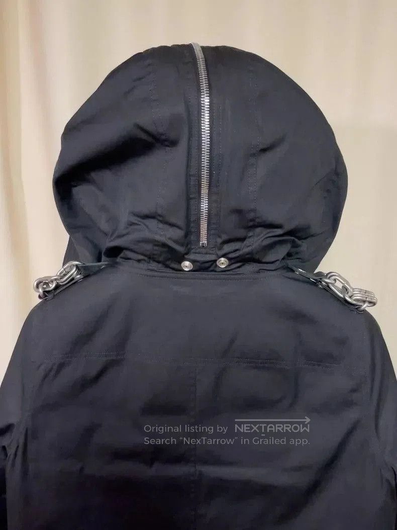Rick Owens Rick Owens Goose Down Jacket with Chain Detail. Size US M / EU 48-50 / 2 - 1 Thumbnail