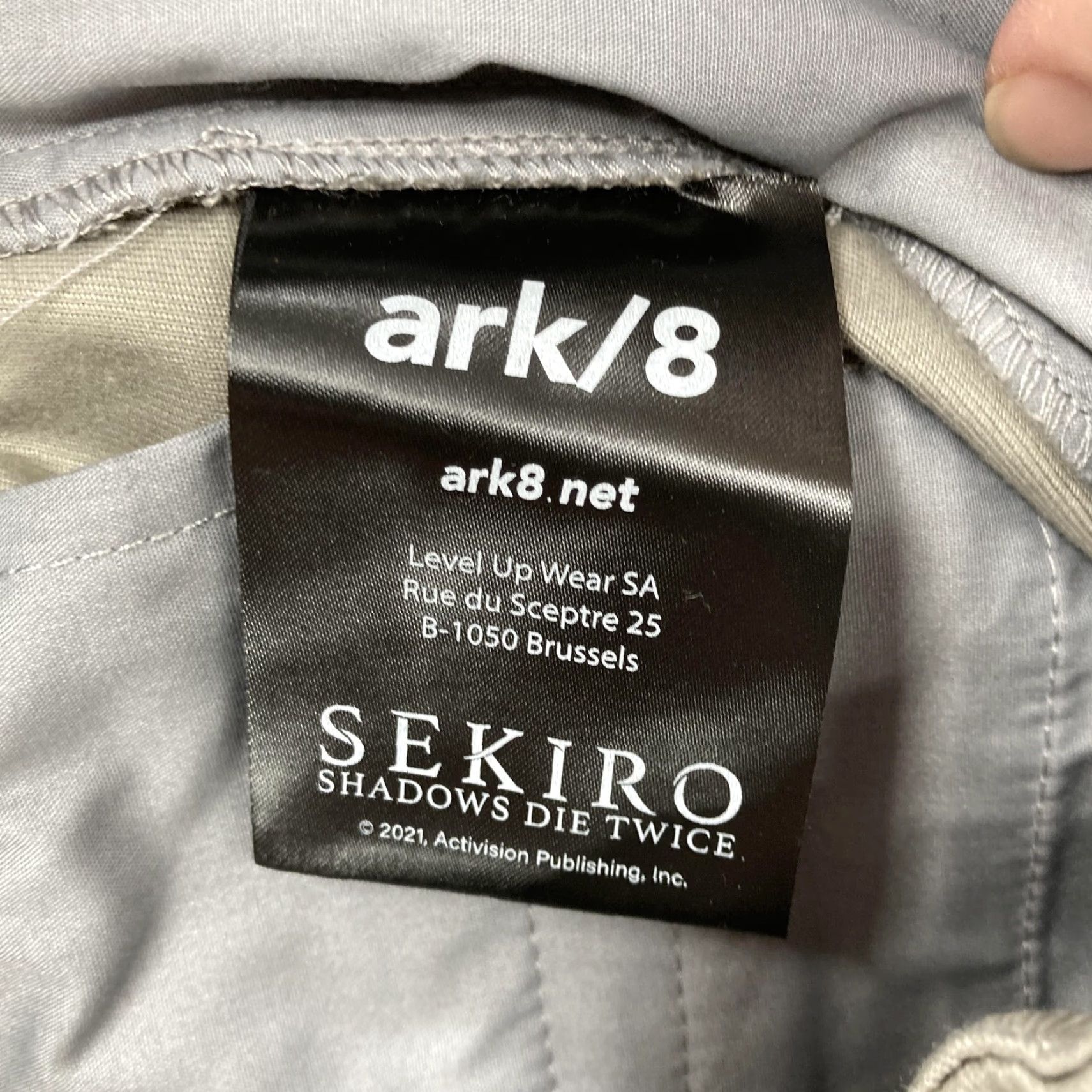 Vintage VINTAGE Ark/8 Sekiro Shinobi Tech Pants Mens S Gray Gull Techwear Jogger Shadows NWT Size US 29 - 7 Thumbnail