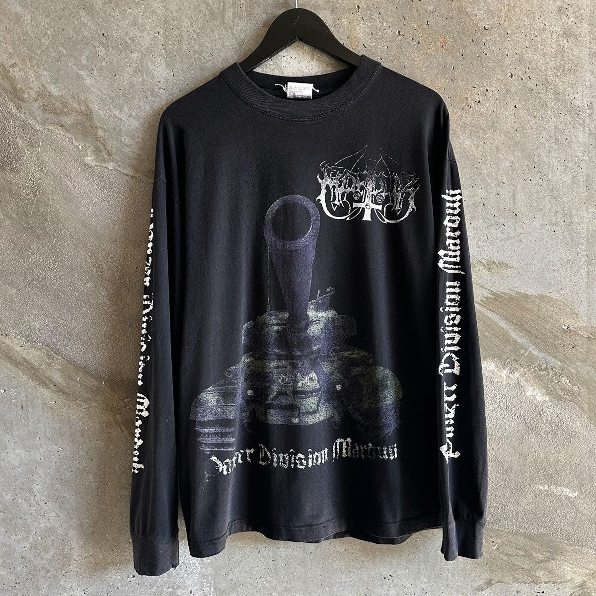 Band Tees 90’s MARDUK Panzer Division Tank Longsleeve Shirt Size US XL / EU 56 / 4 - 1 Thumbnail