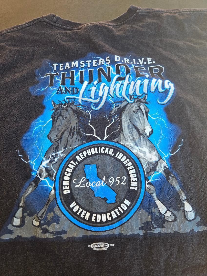 Other Teamsters D.R.I.V.E Thunder And Lightning Bayside Tee Size US XXL / EU 58 / 5 - 4 Thumbnail