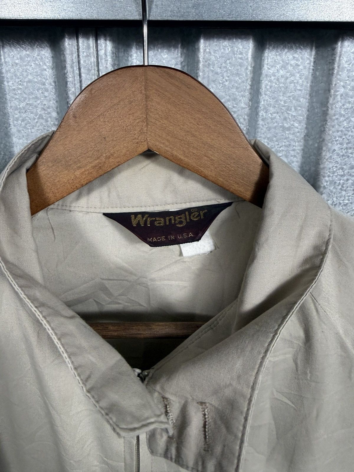 Wrangler Wrangler Usa Casual Zipup Wester Style jacket Size US L / EU 52-54 / 3 - 8 Thumbnail