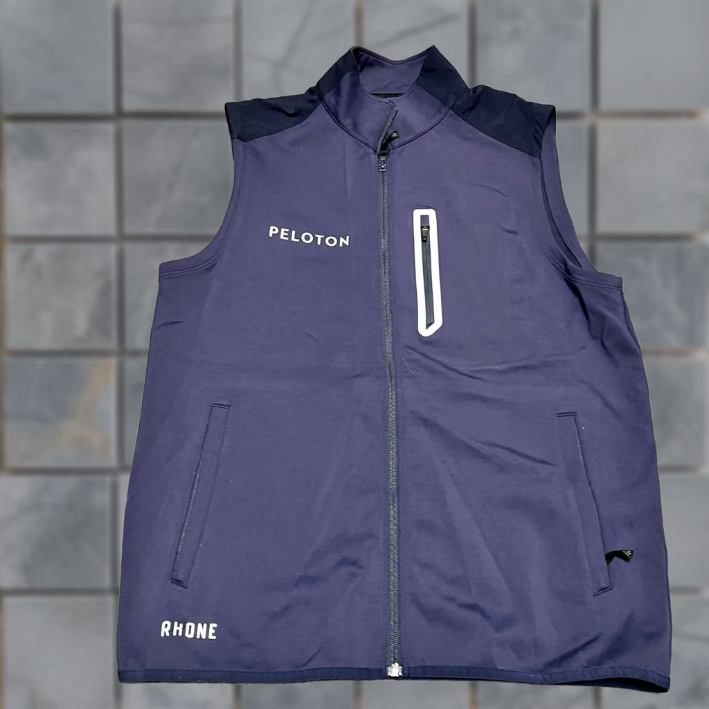 Rhone Rhone x Peloton Vest Mens Size Medium Blue Performance Golf Zip Size US M / EU 48-50 / 2 - 1 Thumbnail