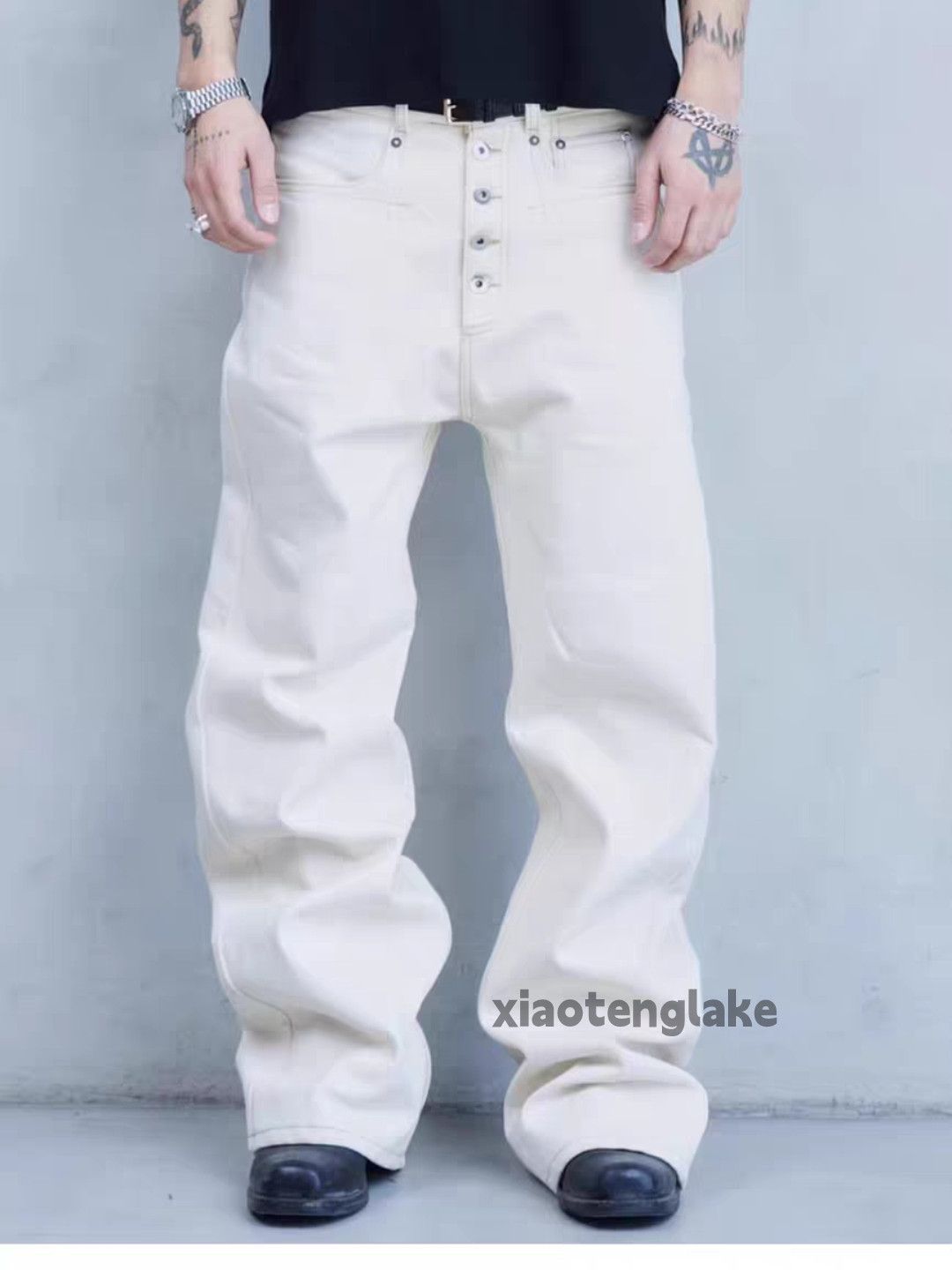 Jean xtl faded cleanfit yuppie bootcut flared hiphop jeans Size US 28 / EU 44 - 5 Thumbnail